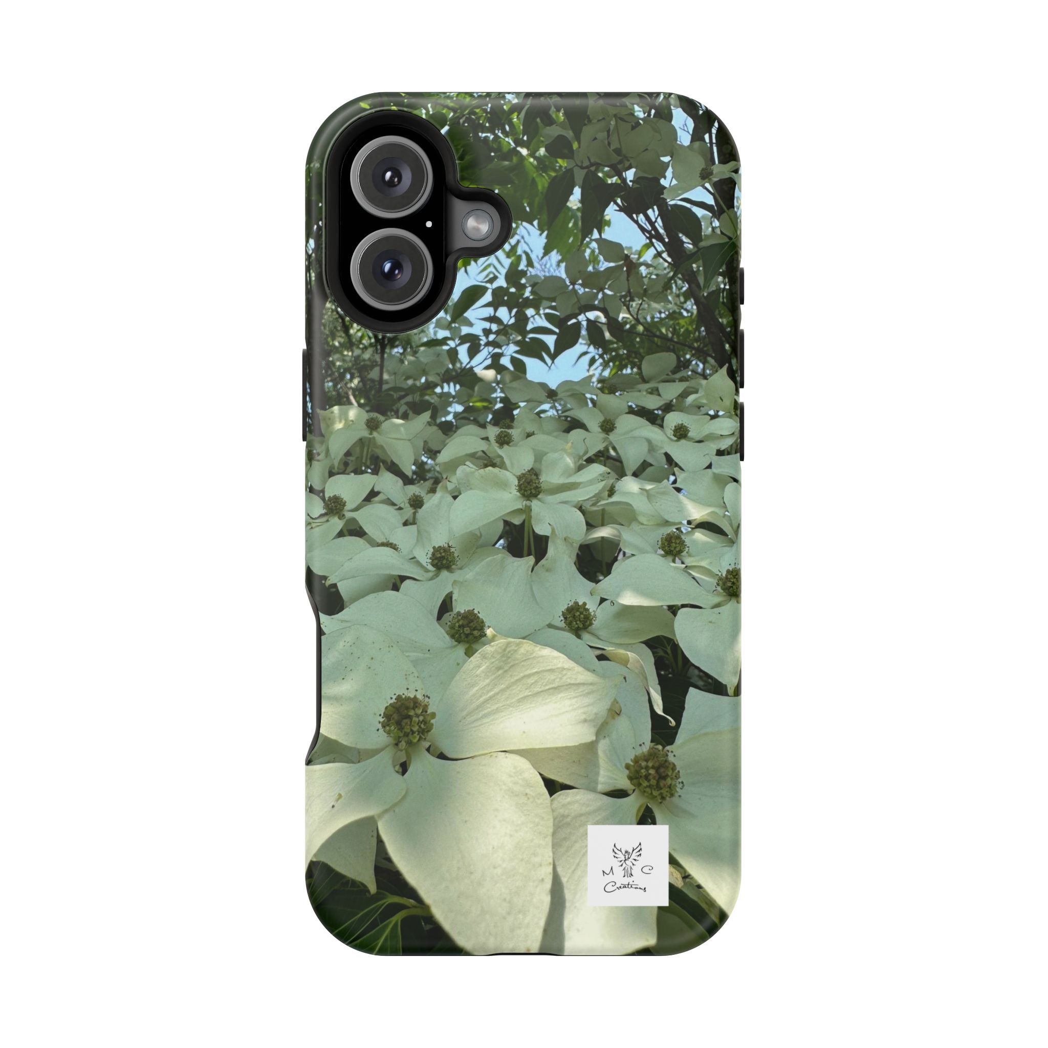 Floral Dogwood Magnetic Impact Phone Case