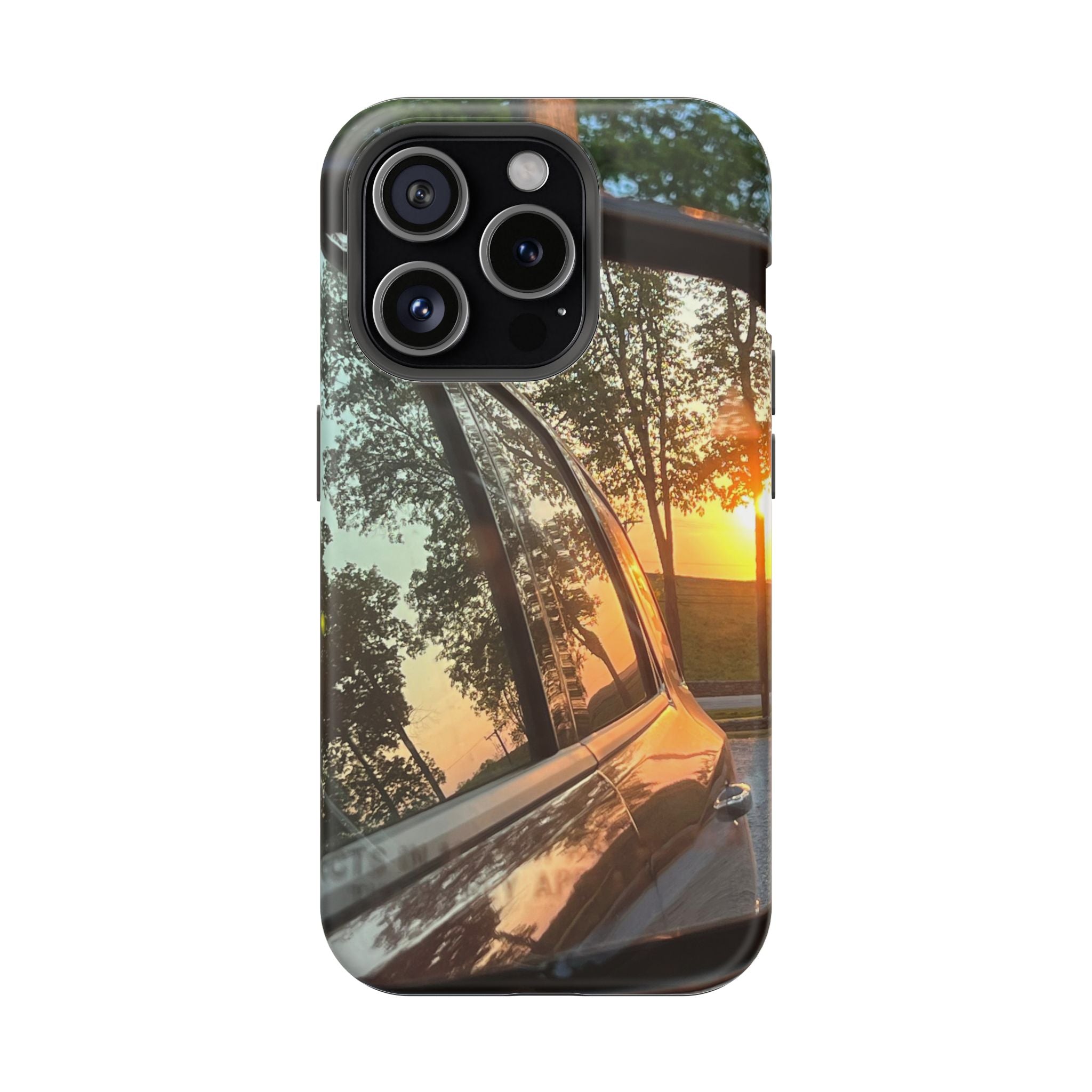 Phone Case — Sunset Reflection Magnetic Impact-Resistant Case