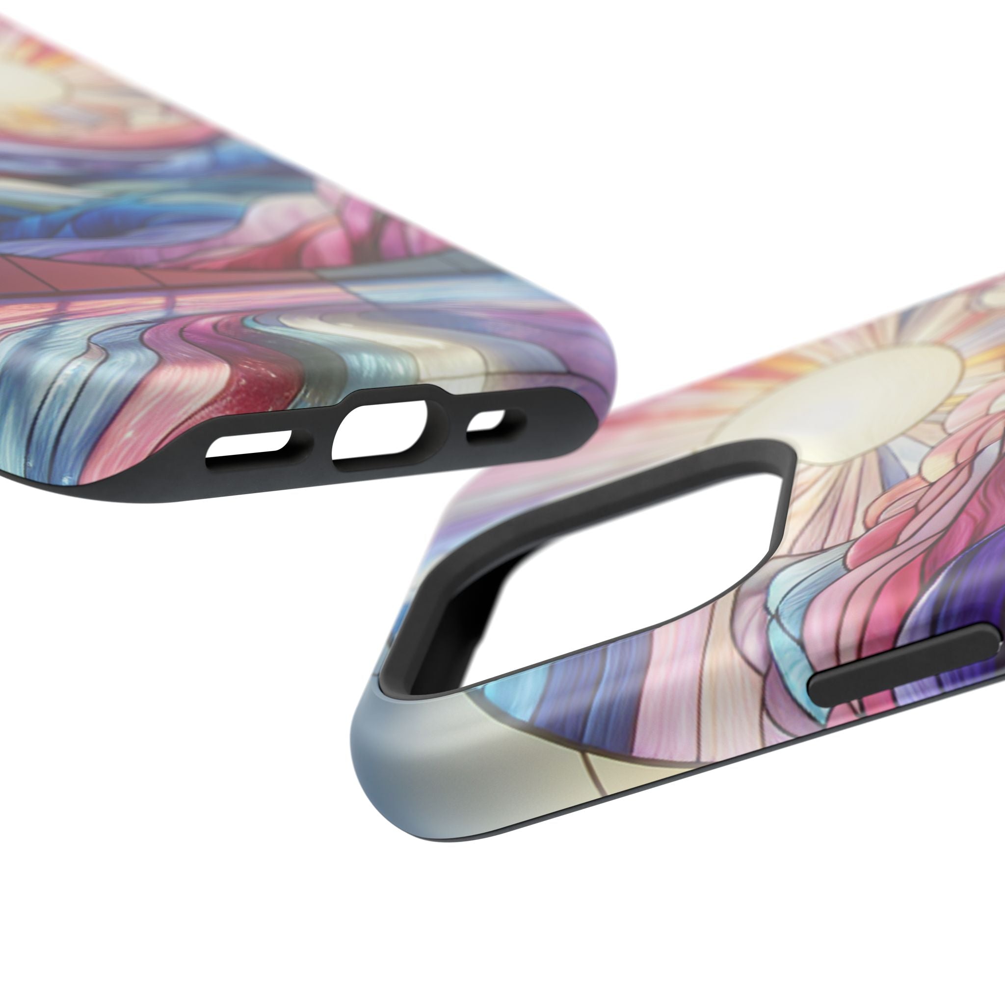 Magnet Tough Cases - Sunrise Stained Glass Design