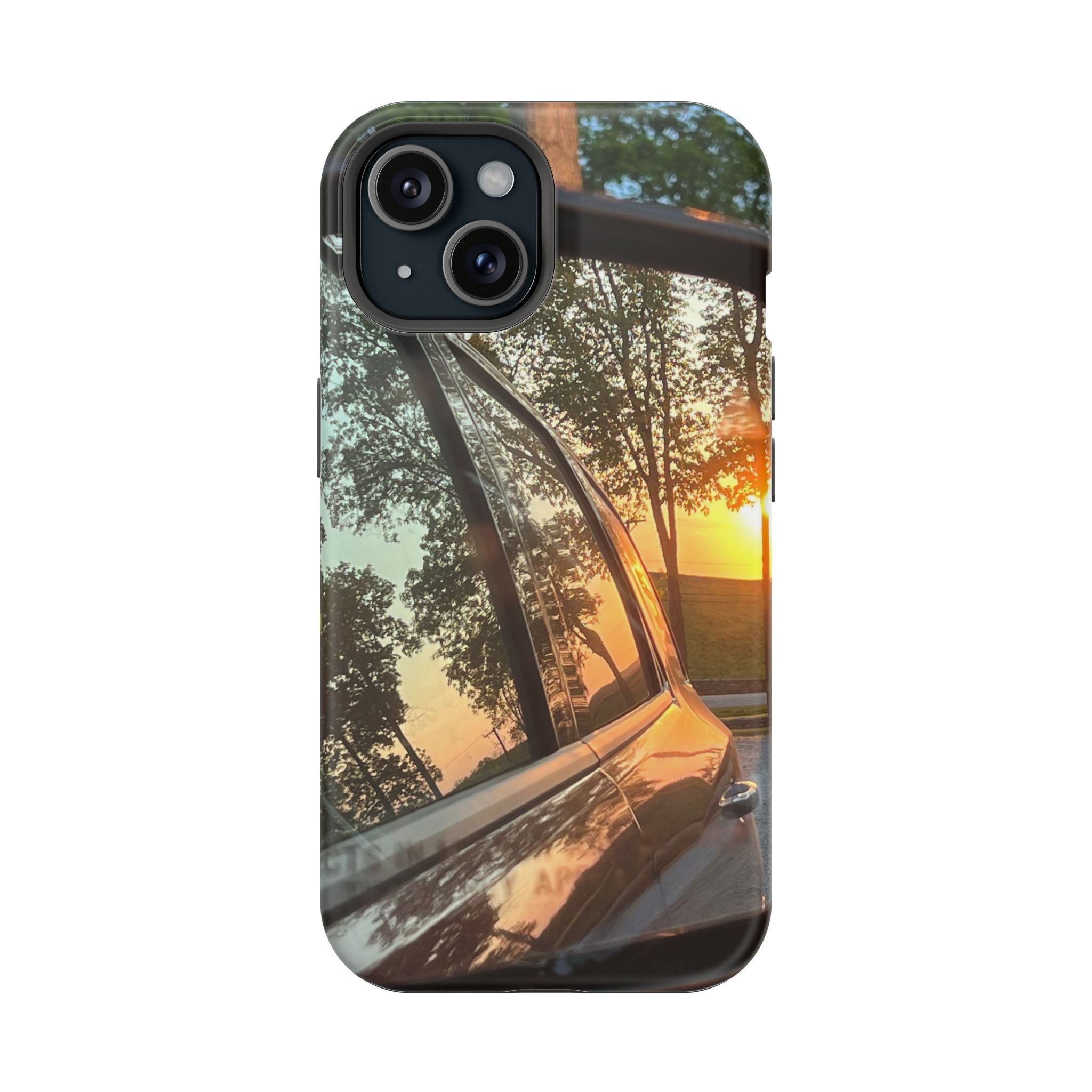 Phone Case — Sunset Reflection Magnetic Impact-Resistant Case