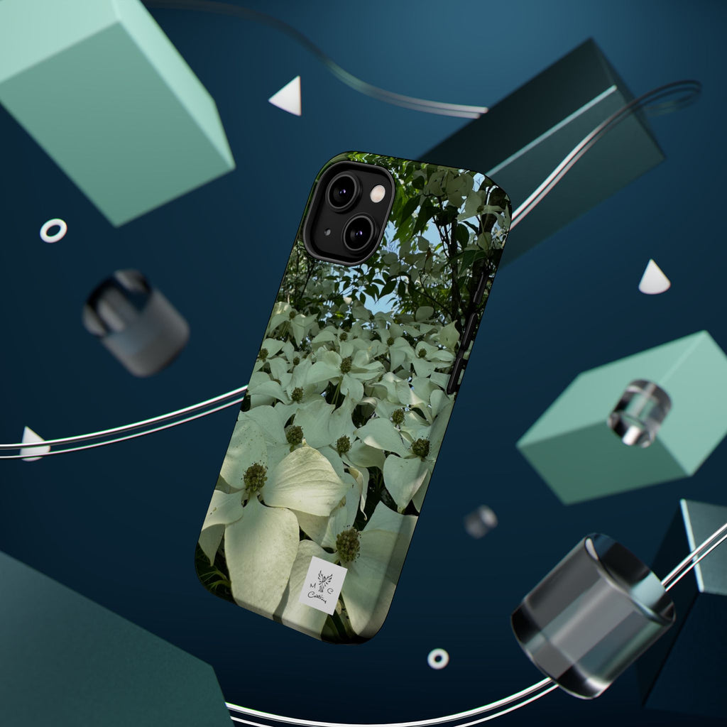 Floral Dogwood Magnetic Impact Phone Case