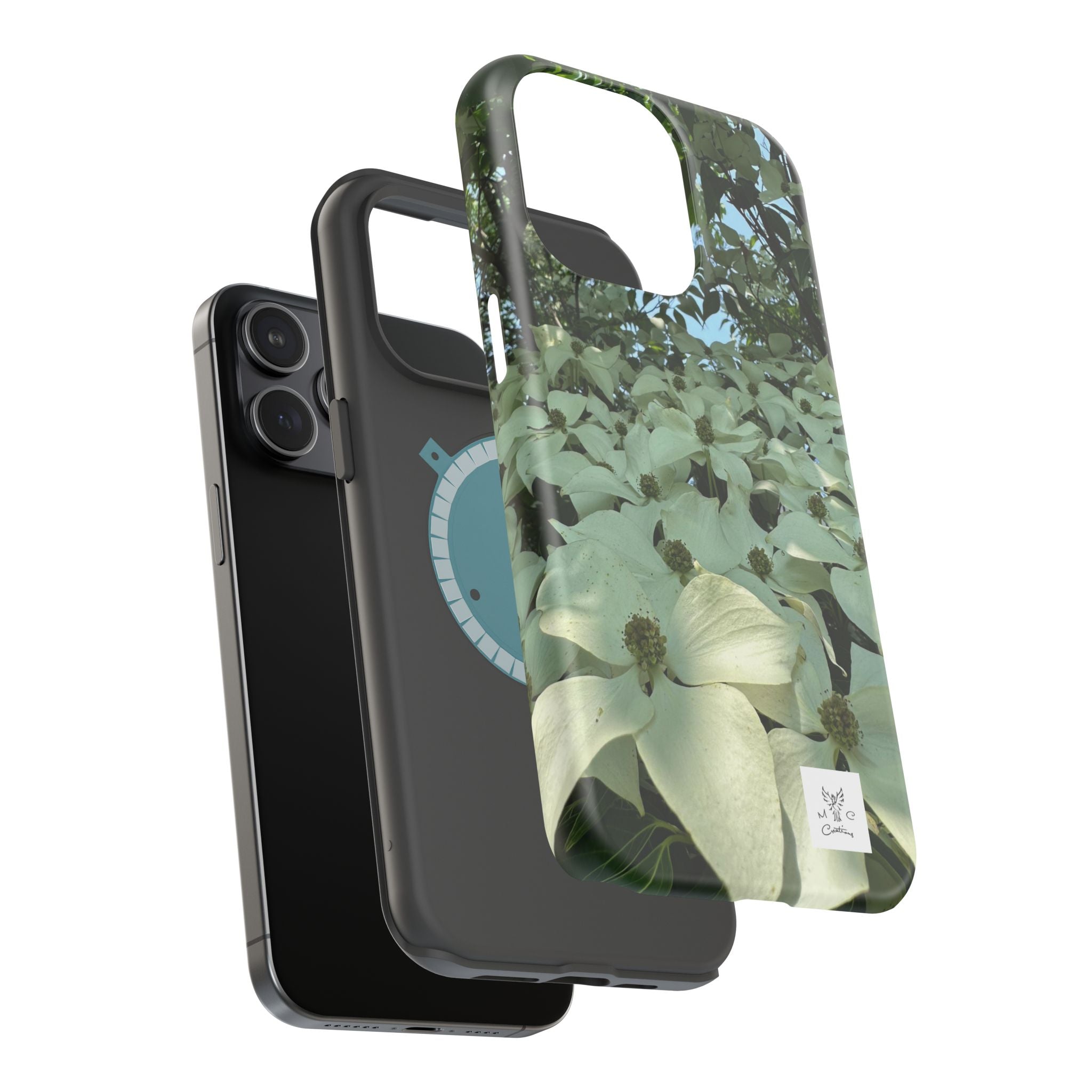 Floral Dogwood Magnetic Impact Phone Case