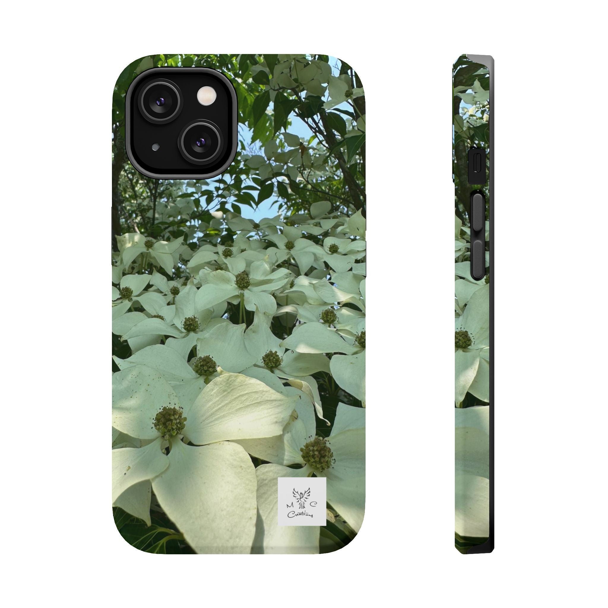 Floral Dogwood Magnetic Impact Phone Case