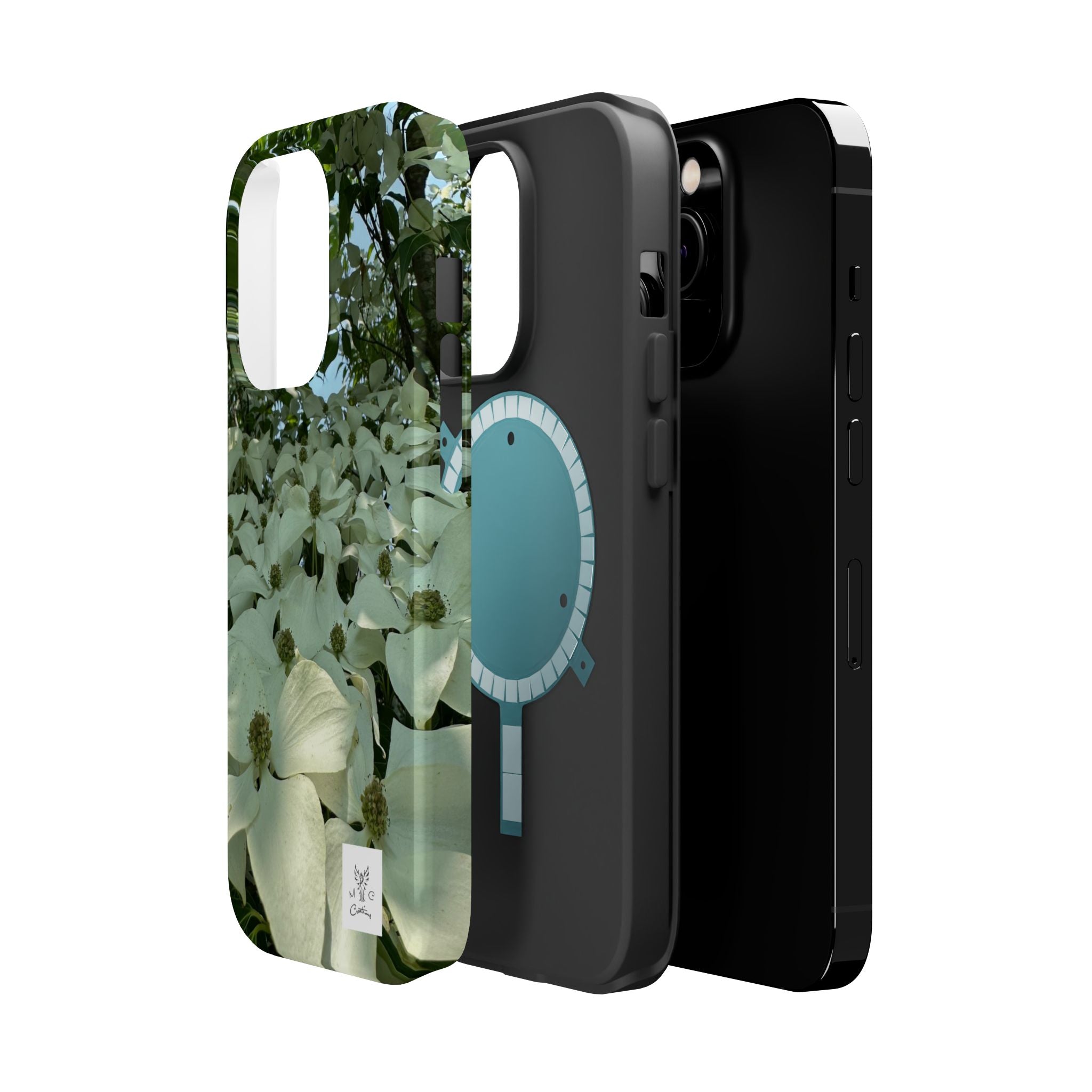 Floral Dogwood Magnetic Impact Phone Case