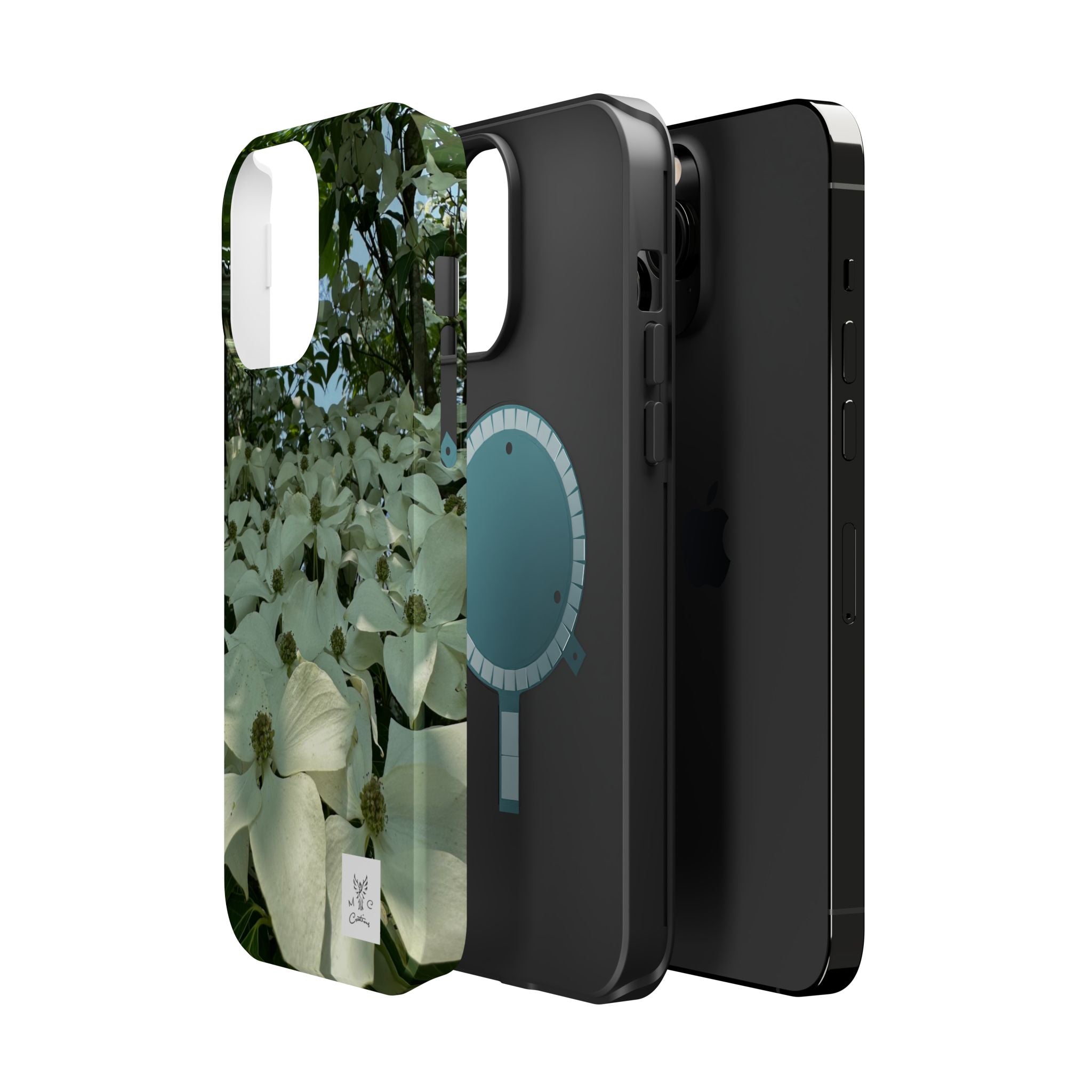 Floral Dogwood Magnetic Impact Phone Case
