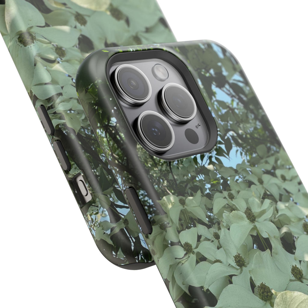 Floral Dogwood Magnetic Impact Phone Case