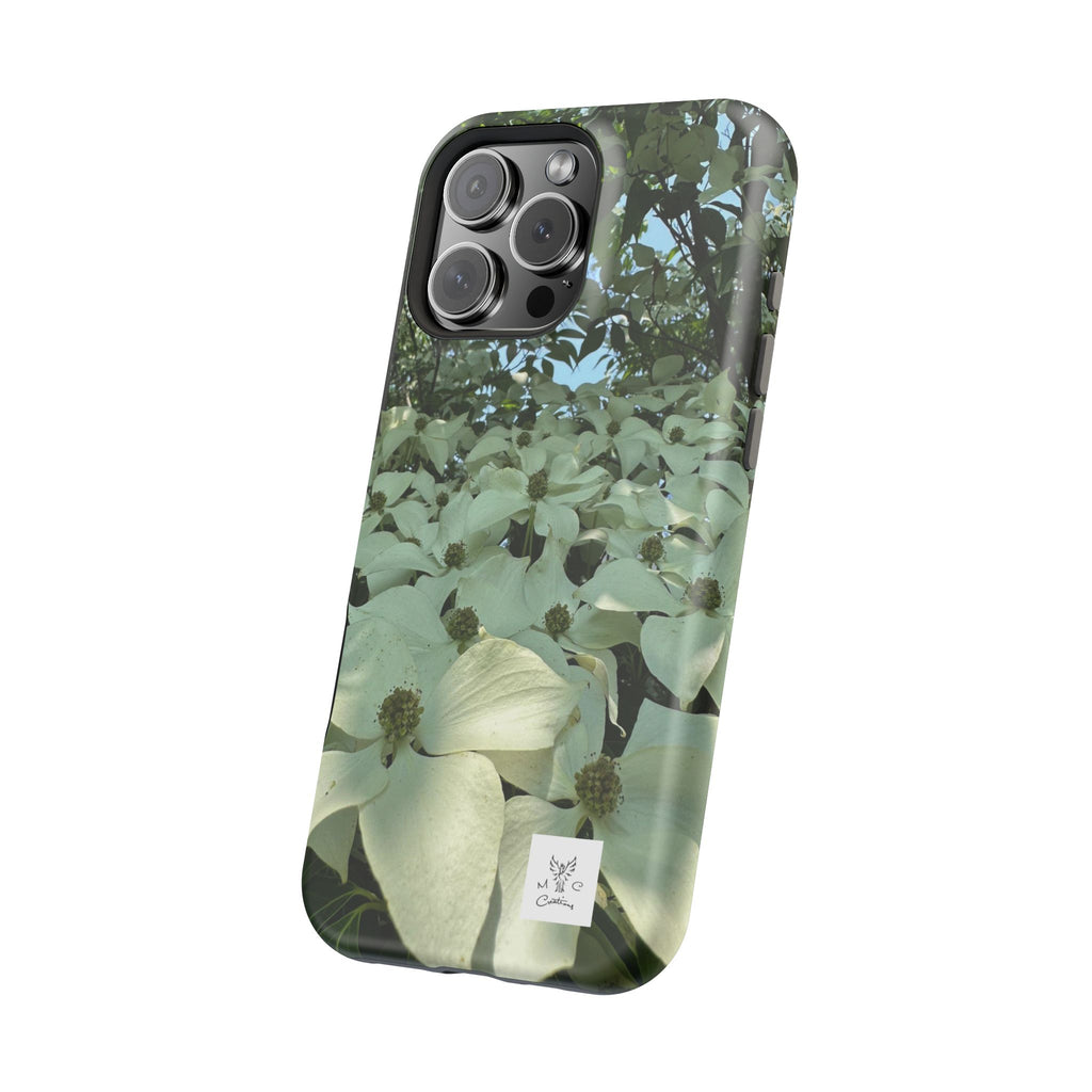 Floral Dogwood Magnetic Impact Phone Case