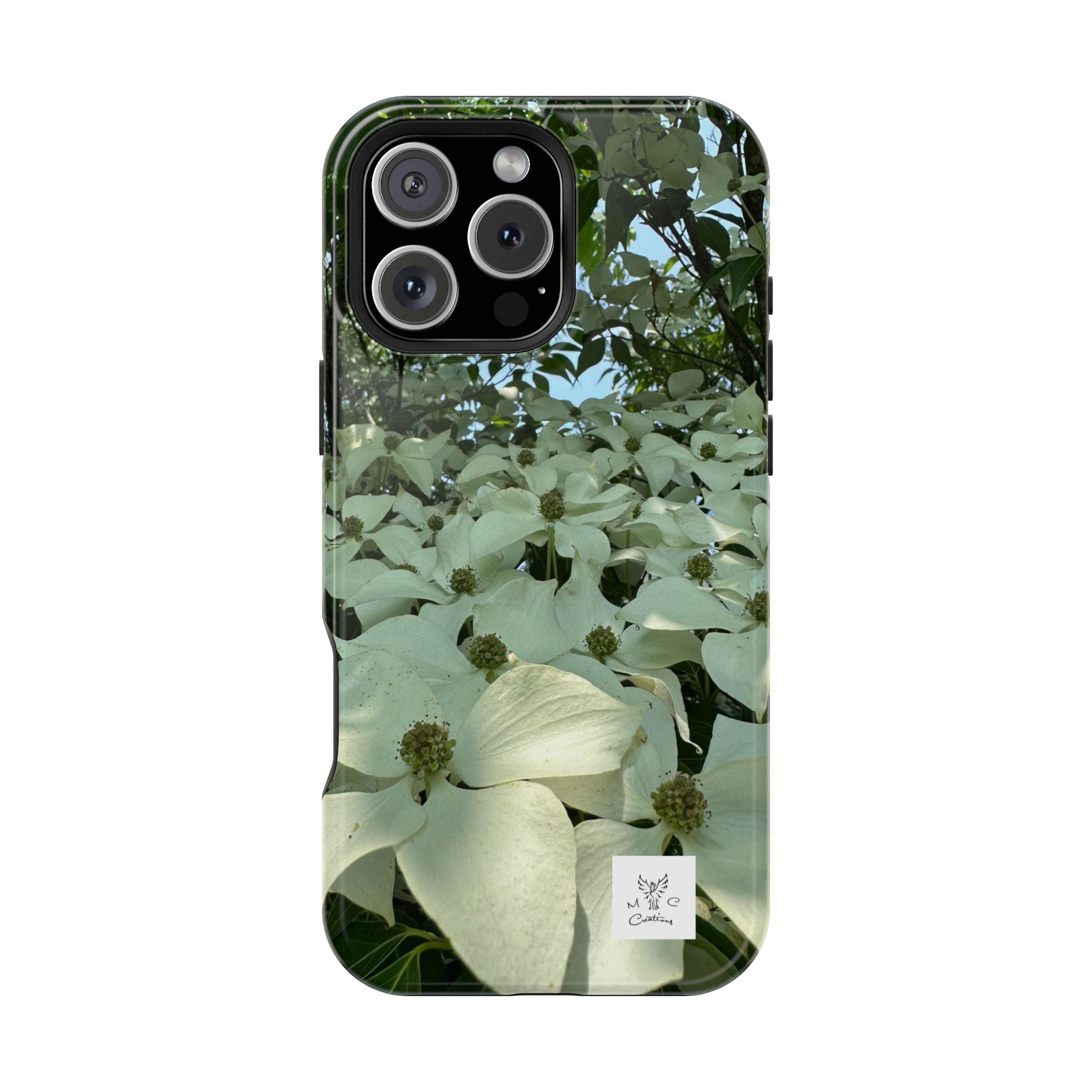 Floral Dogwood Magnetic Impact Phone Case