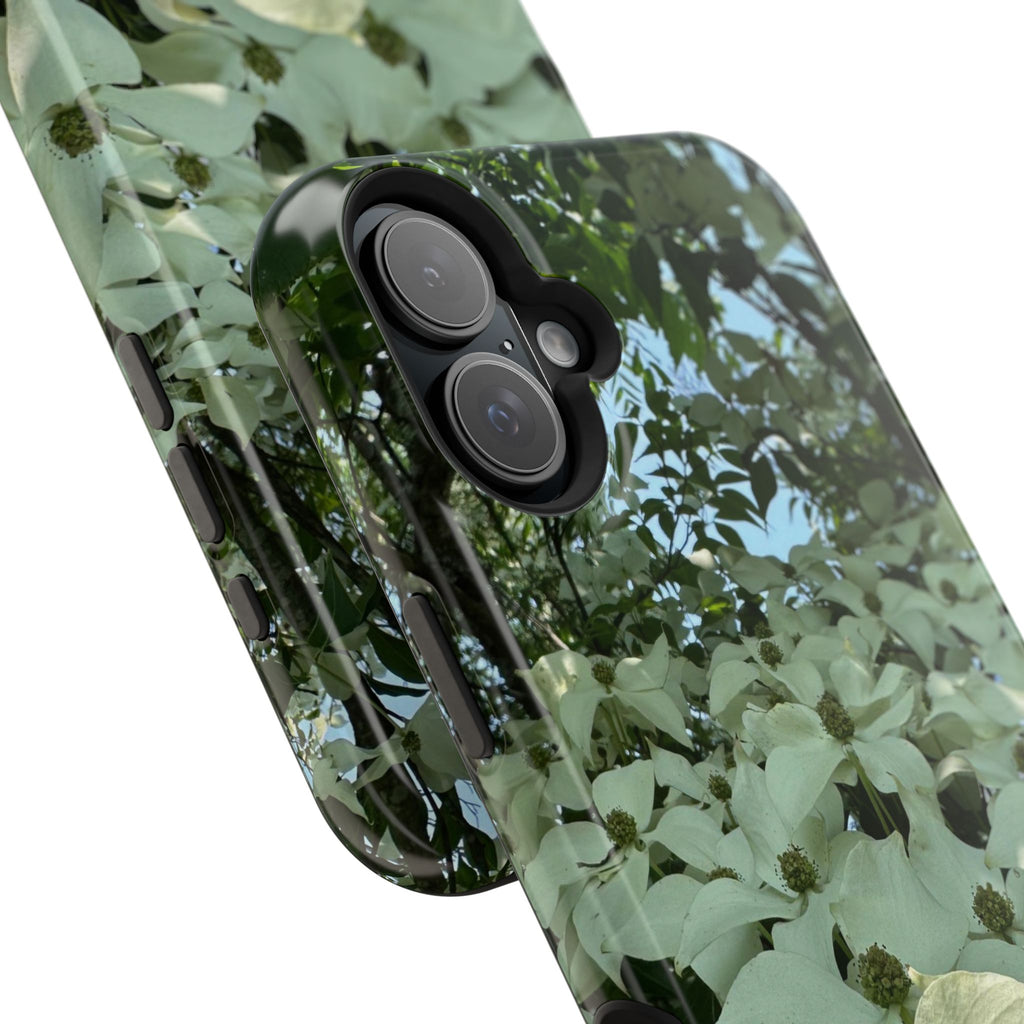 Floral Dogwood Magnetic Impact Phone Case