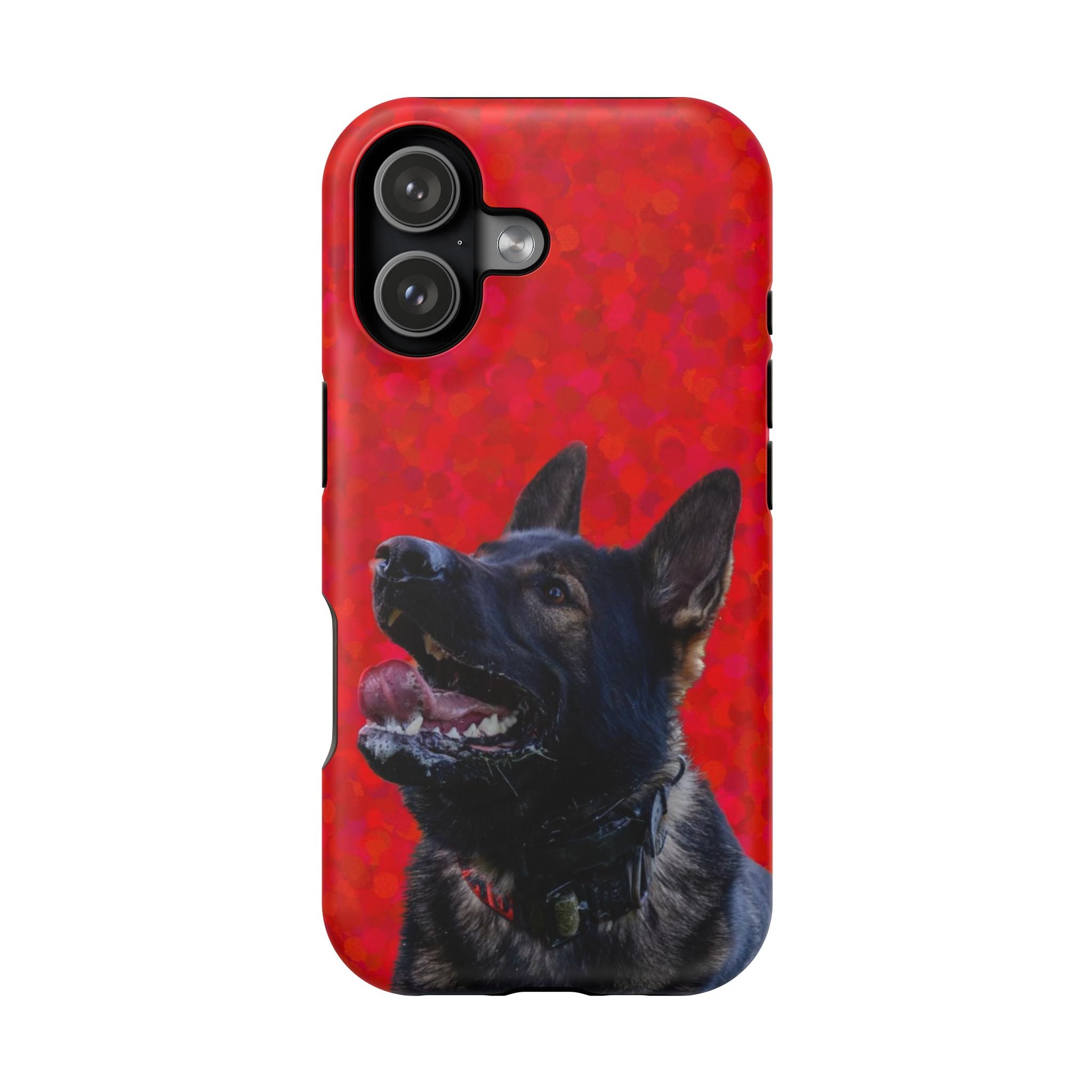German Shepherd Portrait Magnetic Impact-Resistant Phone Case