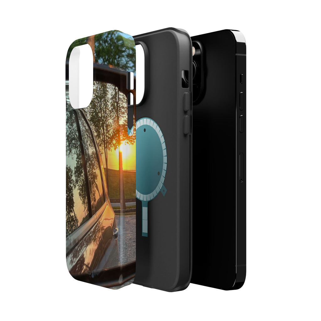 Phone Case — Sunset Reflection Magnetic Impact-Resistant Case