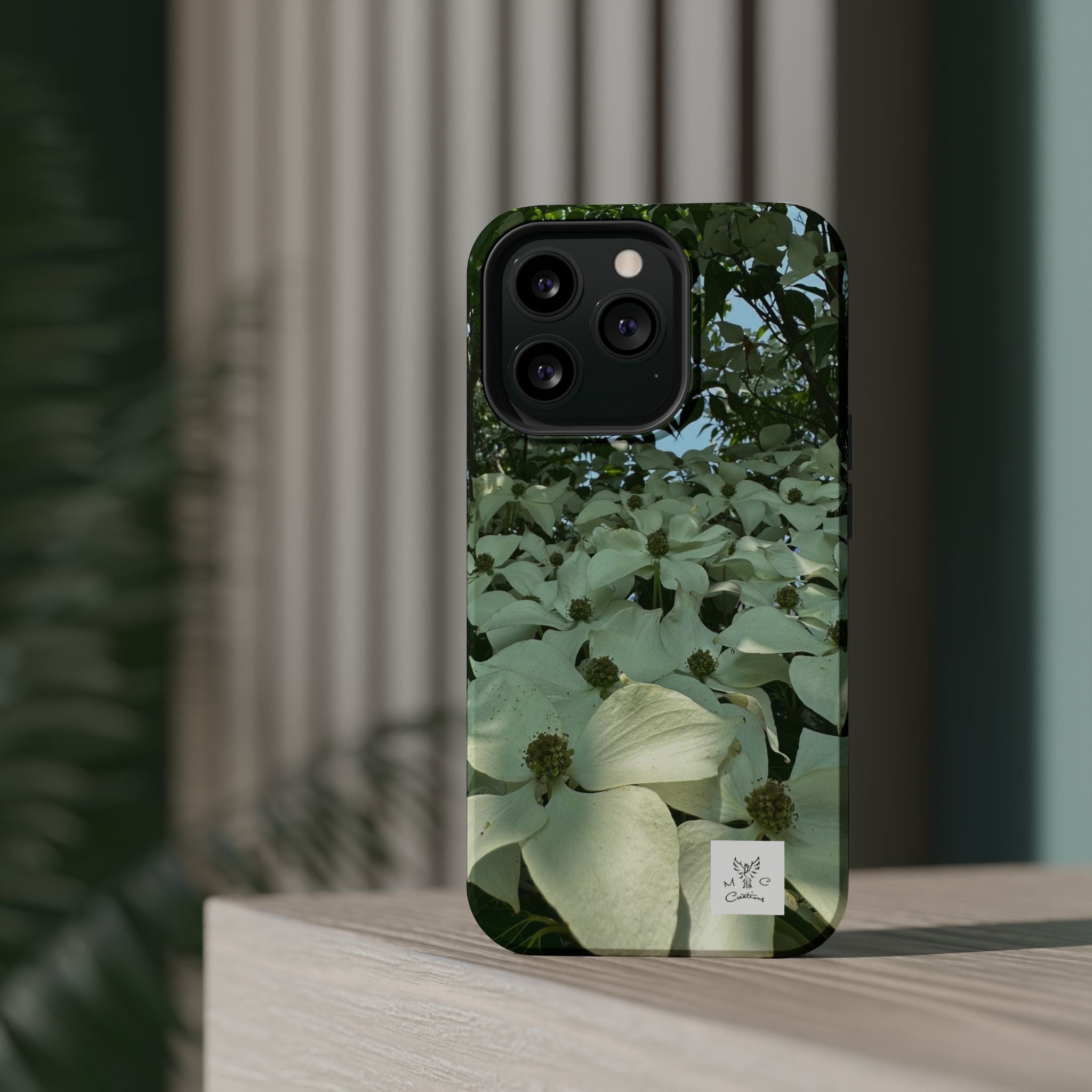 Floral Dogwood Magnetic Impact Phone Case