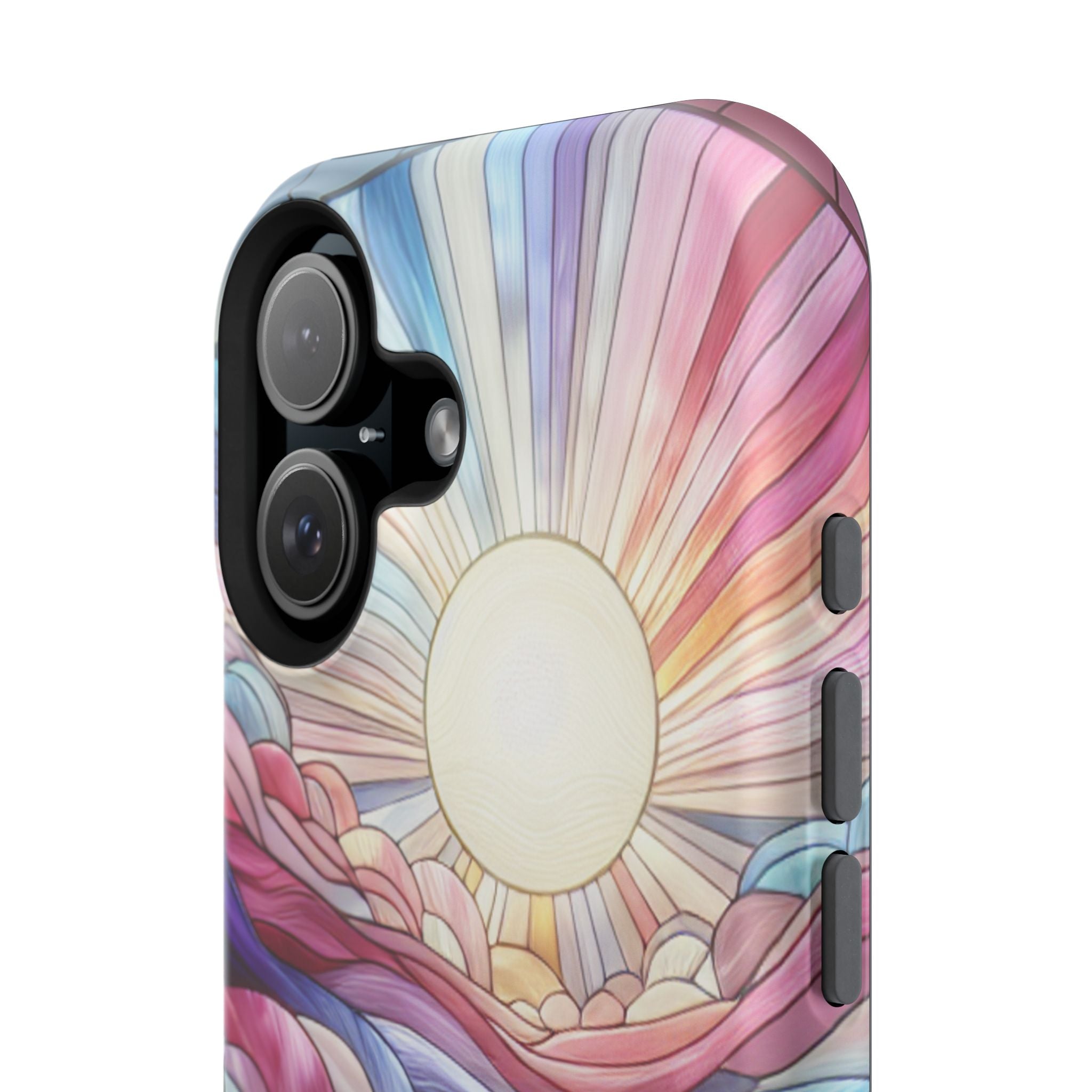Magnet Tough Cases - Sunrise Stained Glass Design
