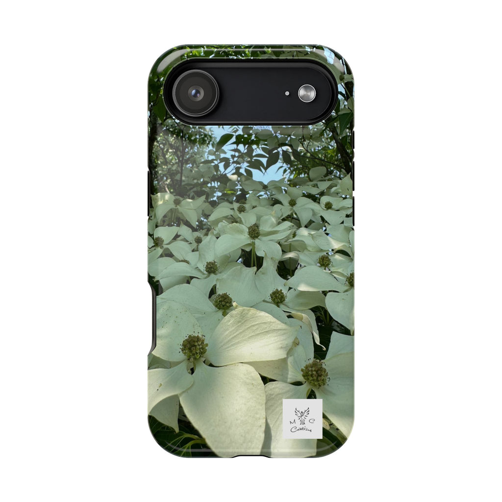 Floral Dogwood Magnetic Impact Phone Case