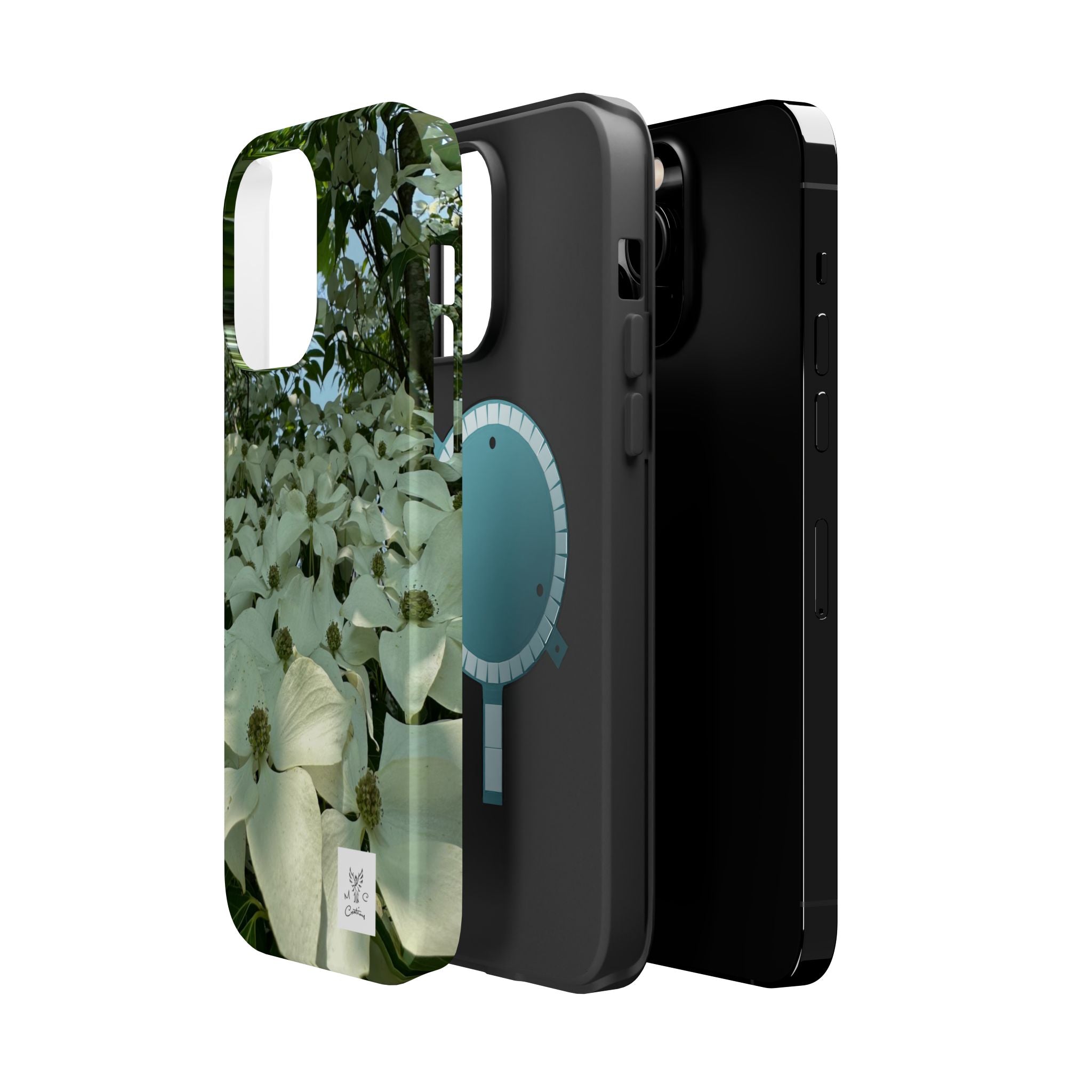 Floral Dogwood Magnetic Impact Phone Case