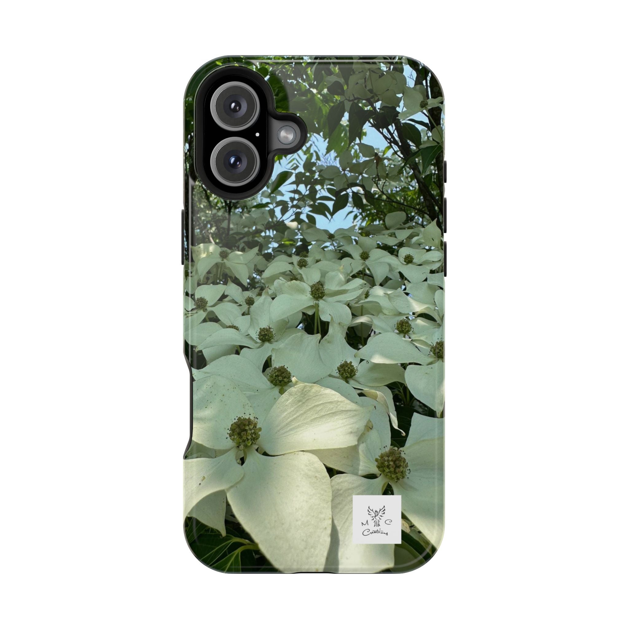 Floral Dogwood Magnetic Impact Phone Case