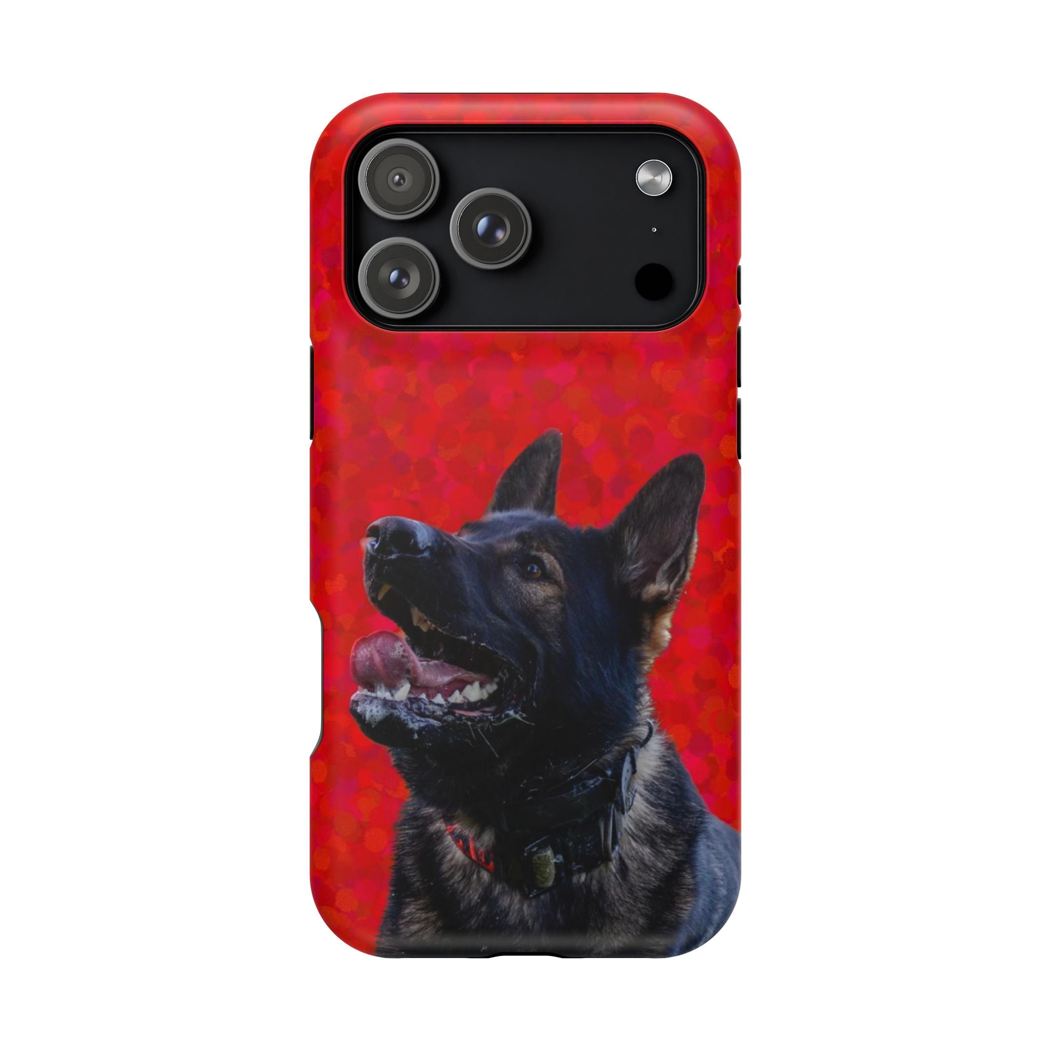 German Shepherd Portrait Magnetic Impact-Resistant Phone Case