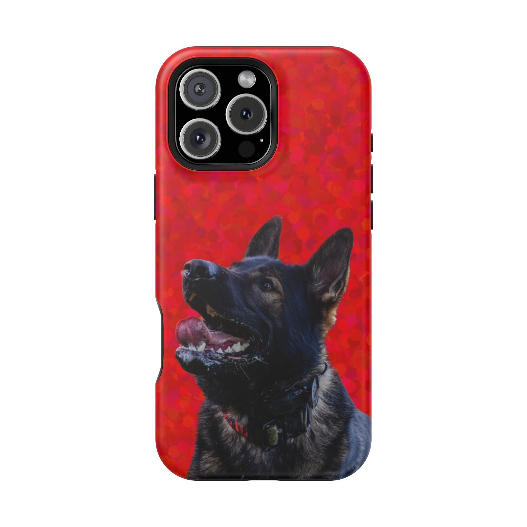 German Shepherd Portrait Magnetic Impact-Resistant Phone Case