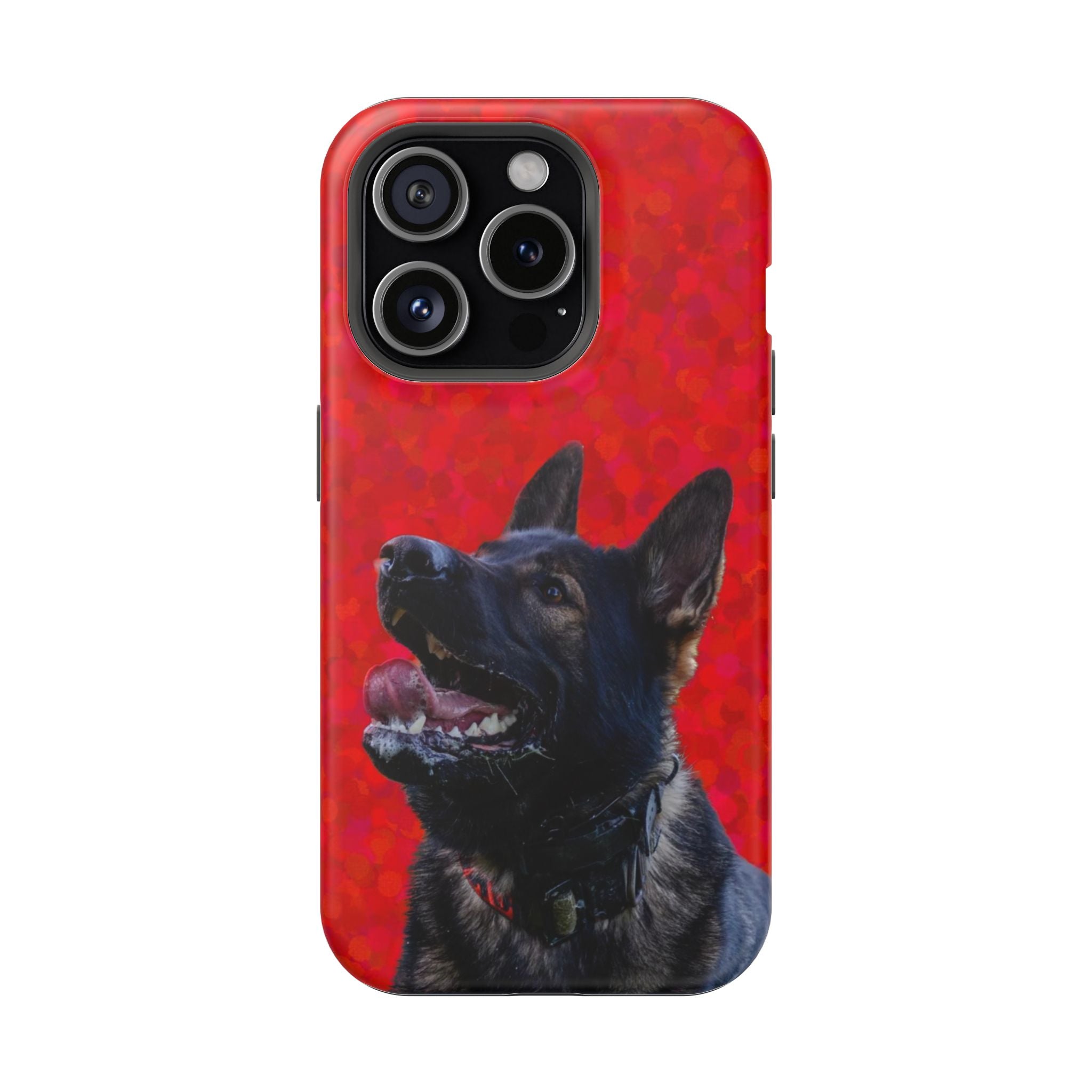 German Shepherd Portrait Magnetic Impact-Resistant Phone Case