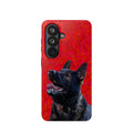 German Shepherd Portrait Magnetic Impact-Resistant Phone Case