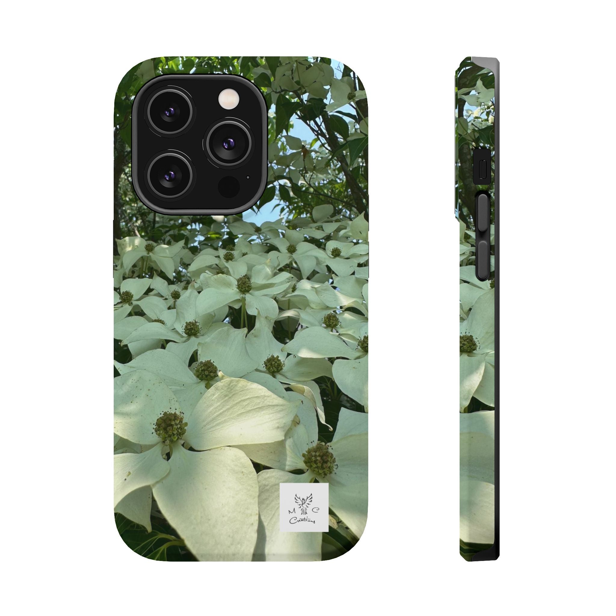 Floral Dogwood Magnetic Impact Phone Case