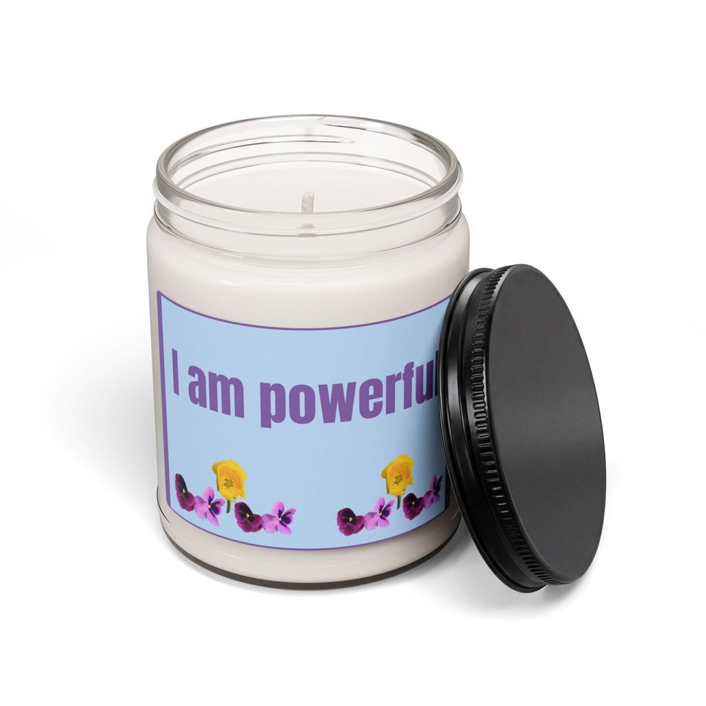Daily Affirmations - I am Powerful - Scented Soy Candle, 9oz