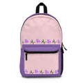 Take Spring with you all year long!  Purple/Pink - Backpack
