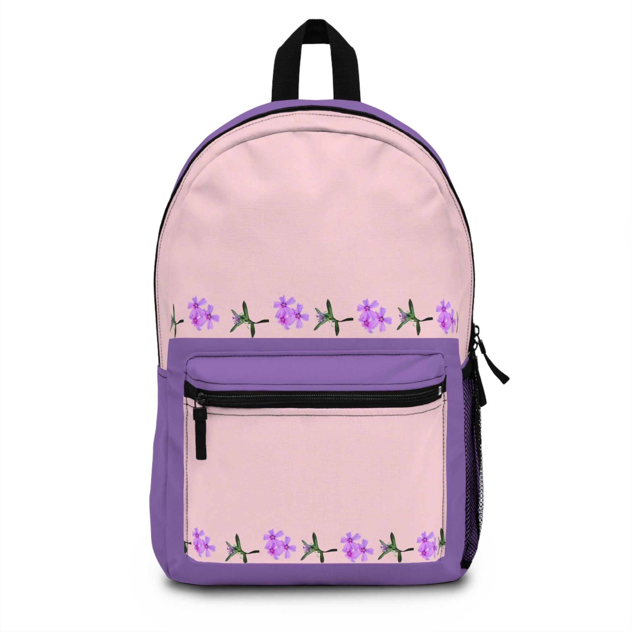 Take Spring with you all year long!  Purple/Pink - Backpack