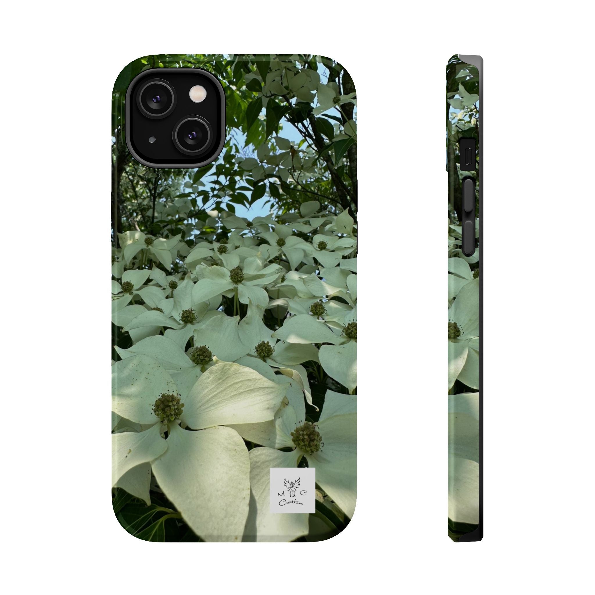 Floral Dogwood Magnetic Impact Phone Case