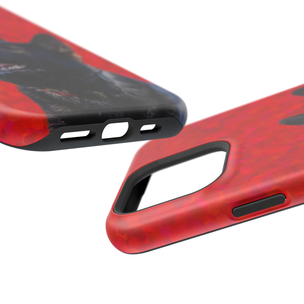 German Shepherd Portrait Magnetic Impact-Resistant Phone Case