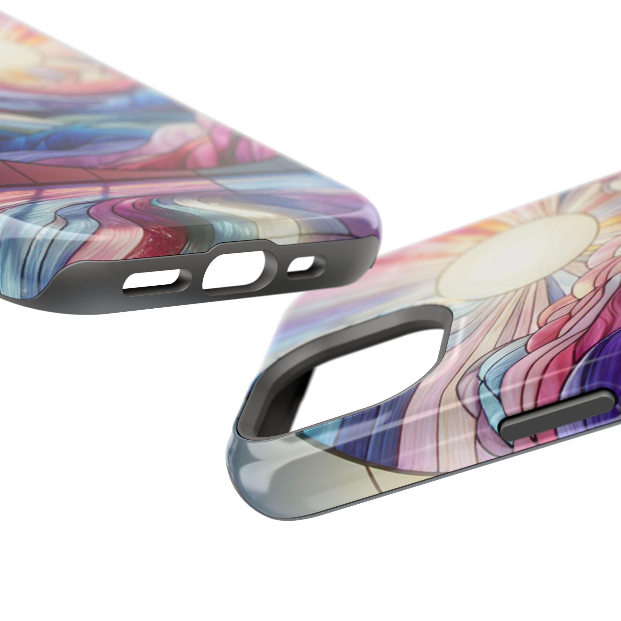Magnet Tough Cases - Sunrise Stained Glass Design