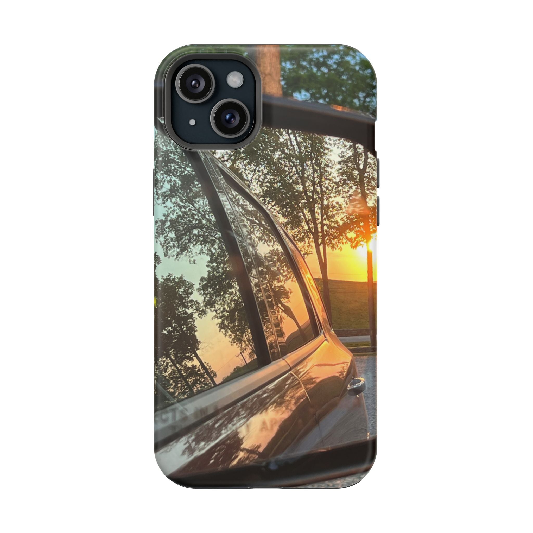 Phone Case — Sunset Reflection Magnetic Impact-Resistant Case