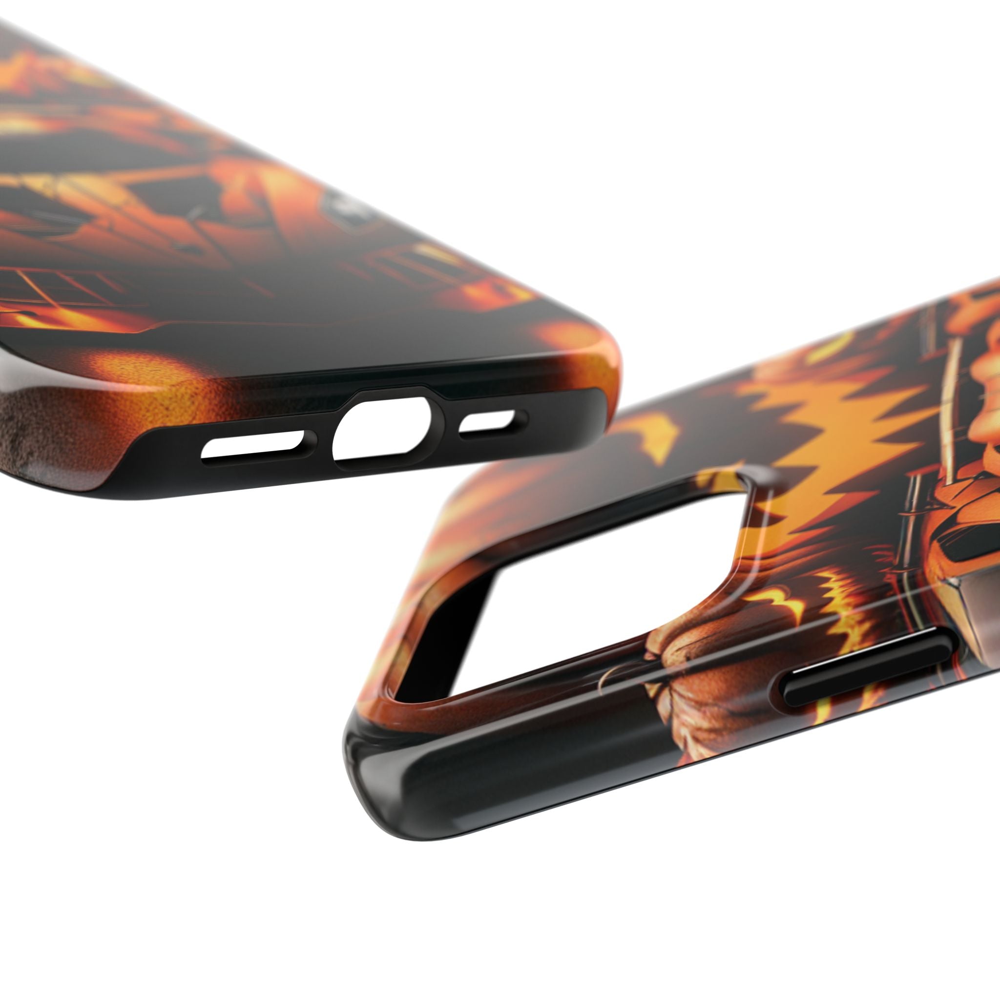 Halloween Supercar Tough Phone Case — Pumpkin Jack-O'-Lantern Design