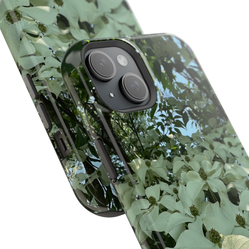 Floral Dogwood Magnetic Impact Phone Case