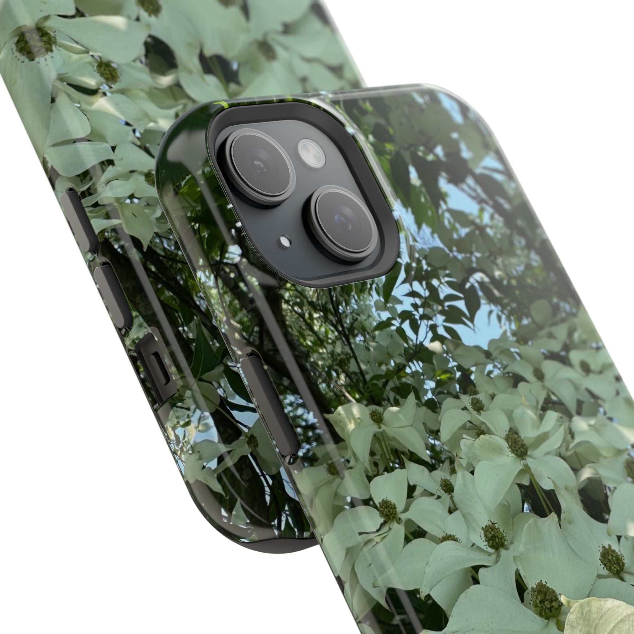 Floral Dogwood Magnetic Impact Phone Case
