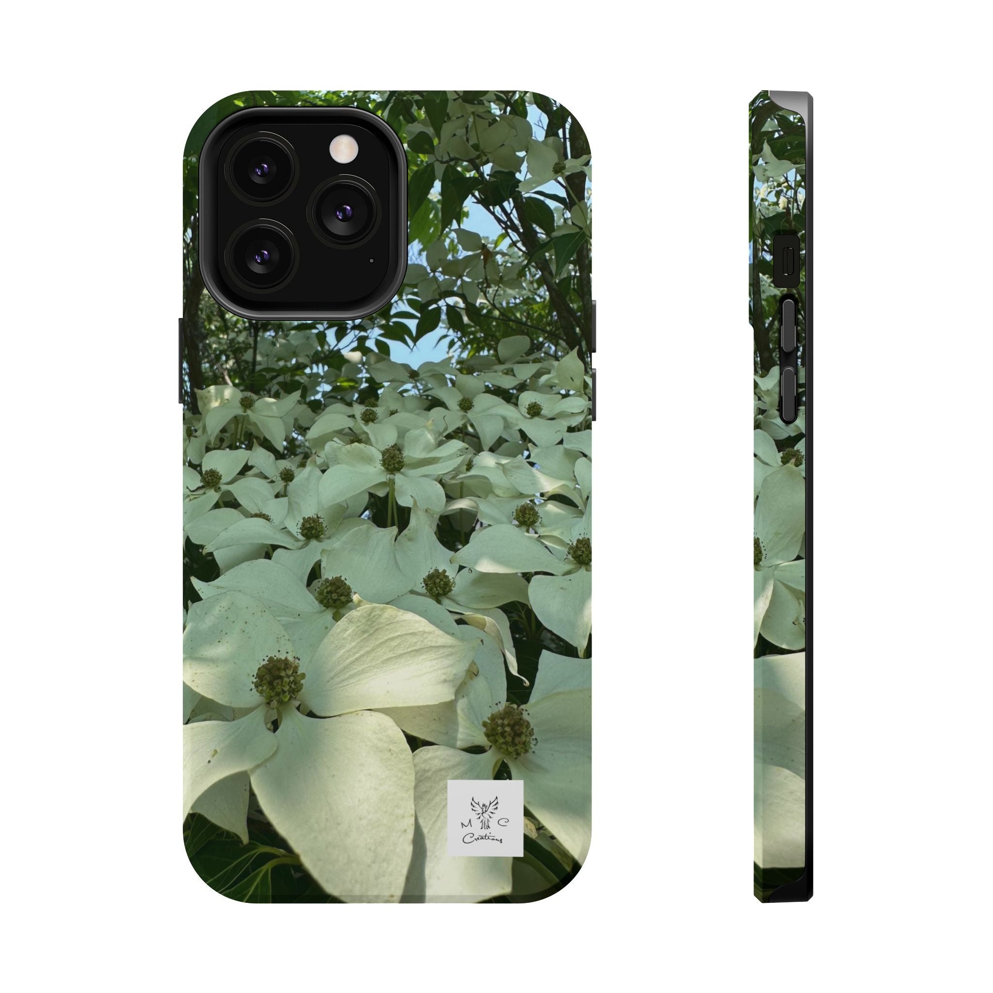 Floral Dogwood Magnetic Impact Phone Case