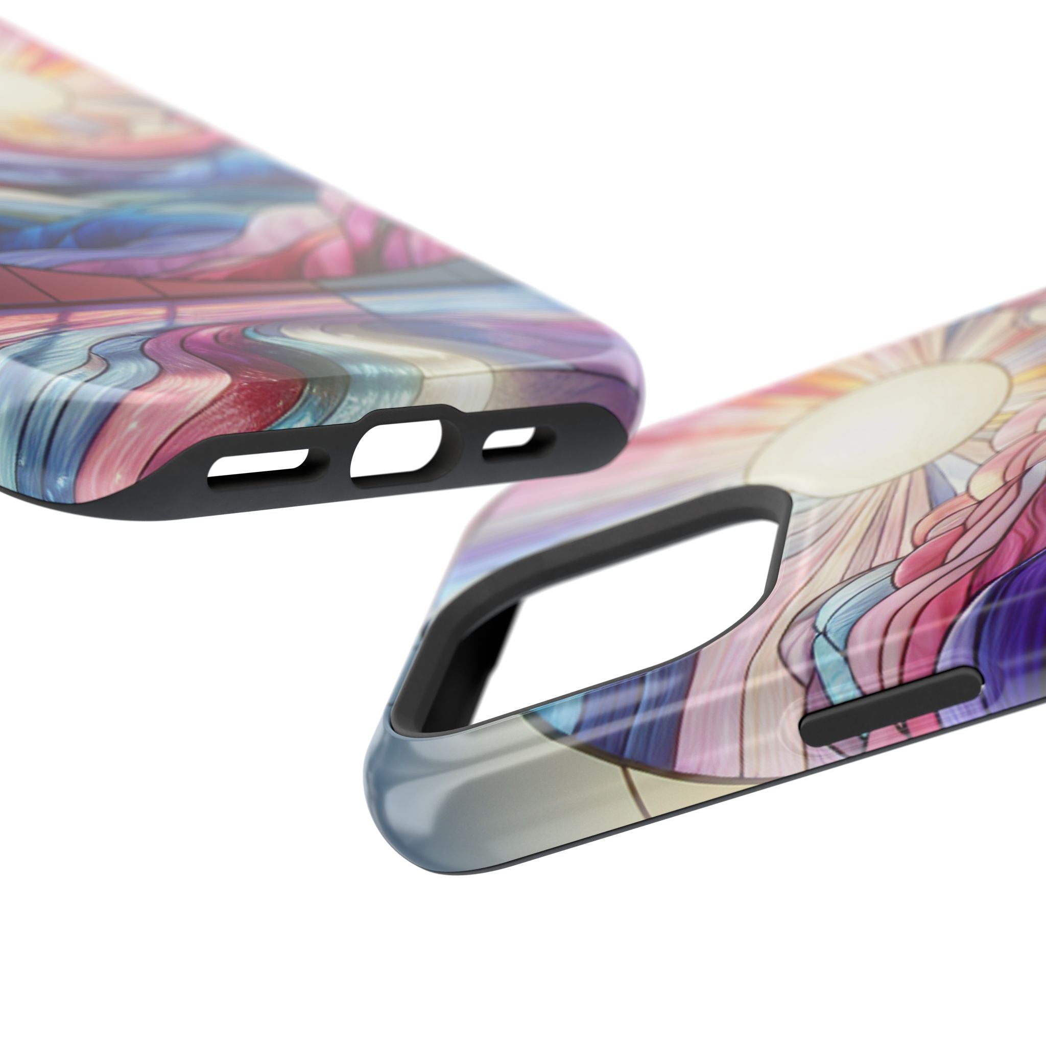 Magnet Tough Cases - Sunrise Stained Glass Design