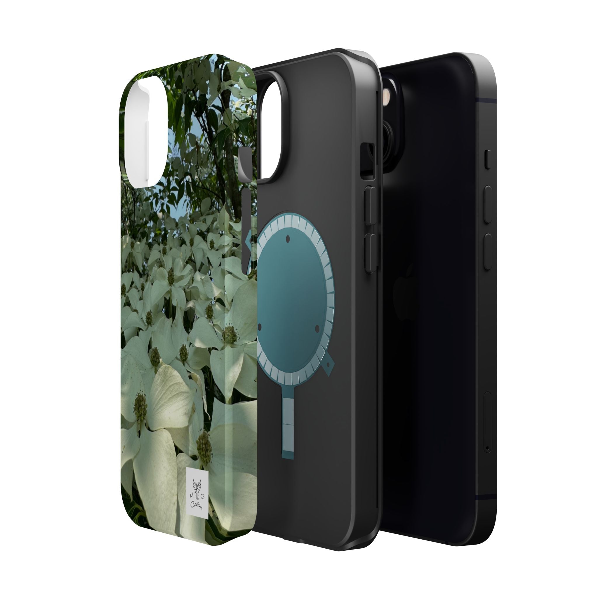 Floral Dogwood Magnetic Impact Phone Case