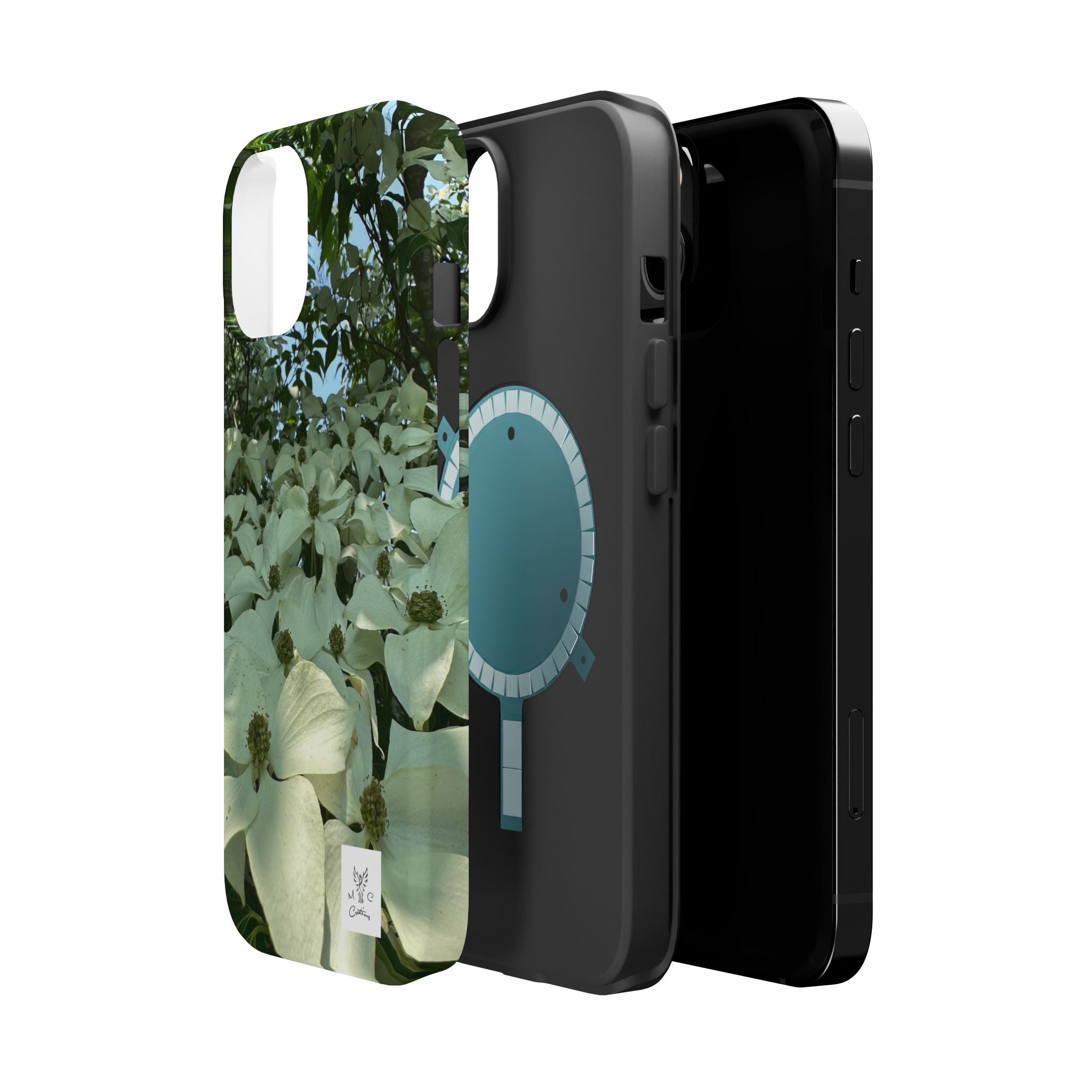 Floral Dogwood Magnetic Impact Phone Case