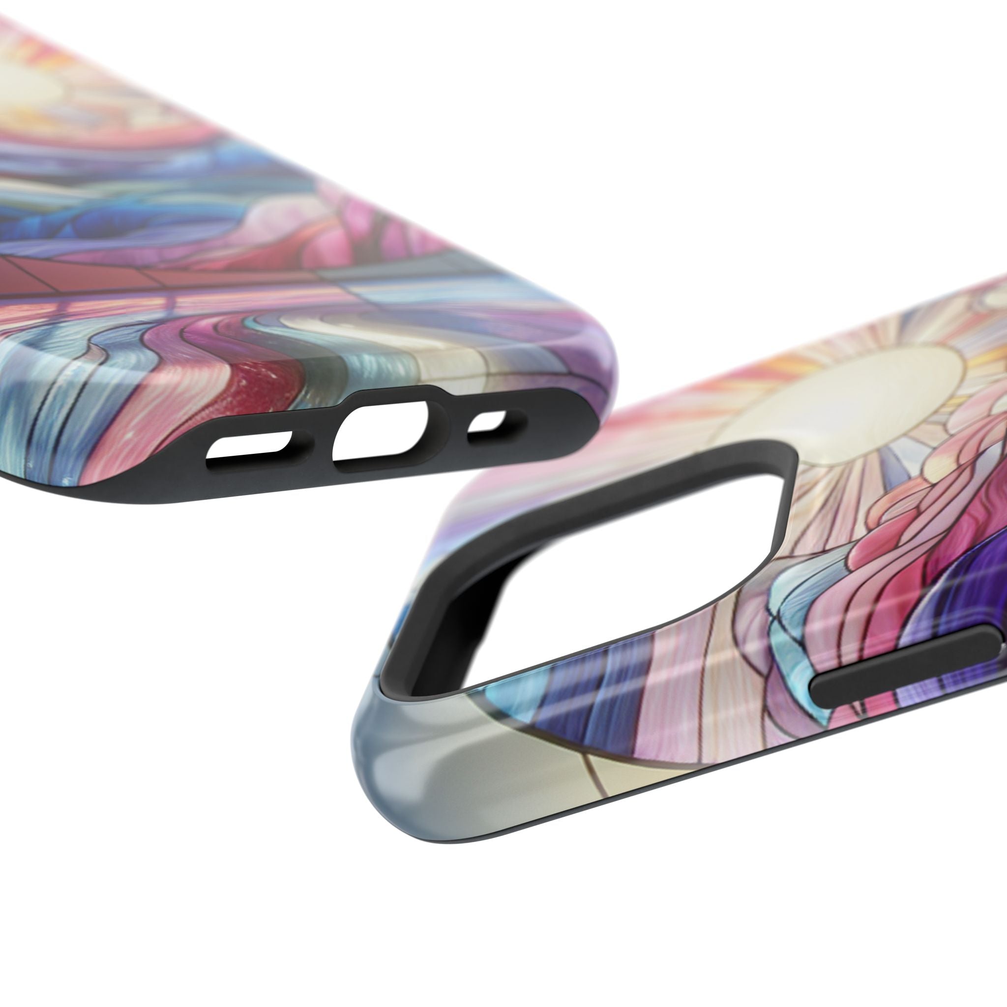 Magnet Tough Cases - Sunrise Stained Glass Design