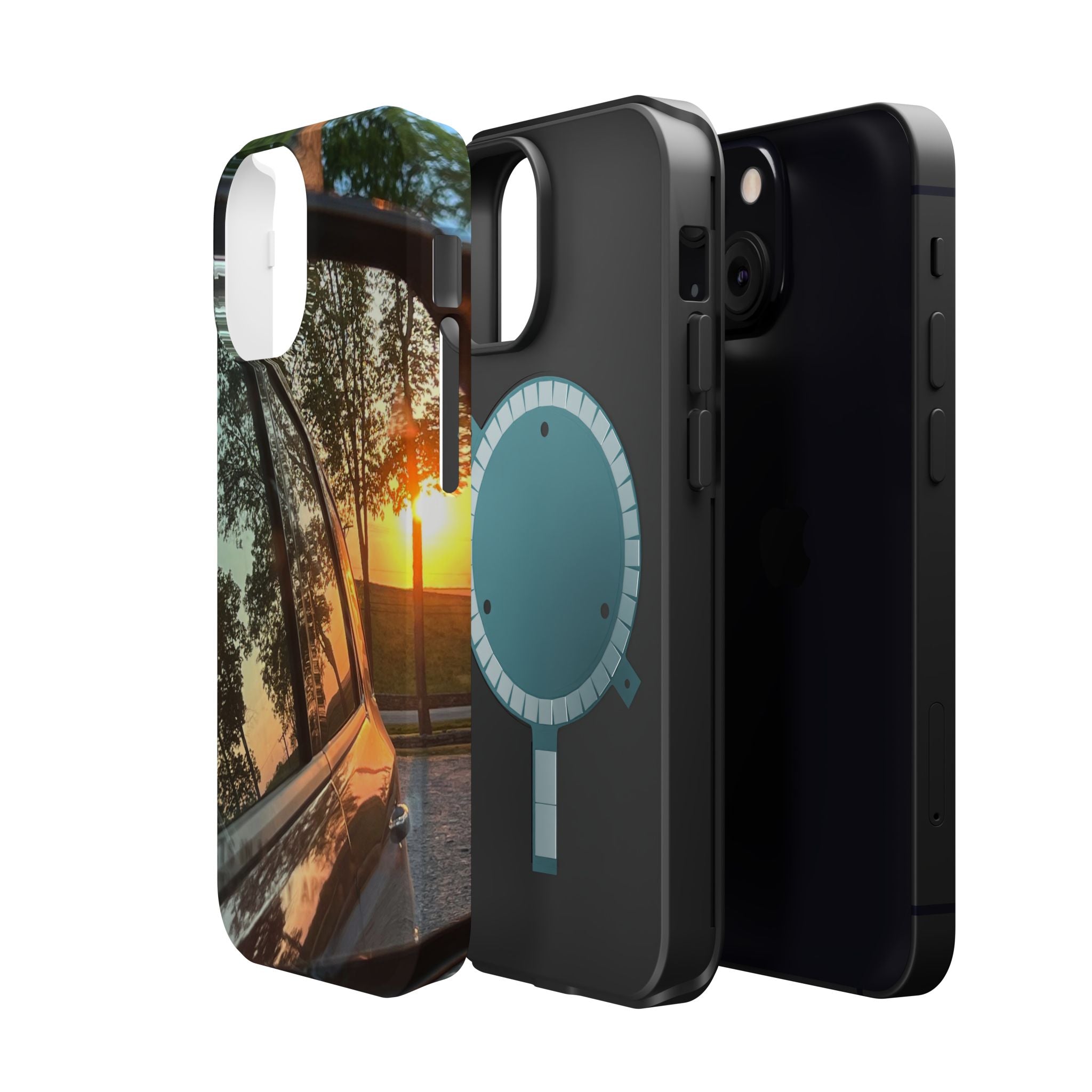 Mopar in the rear view Sunset - MagSafe Tough Cases