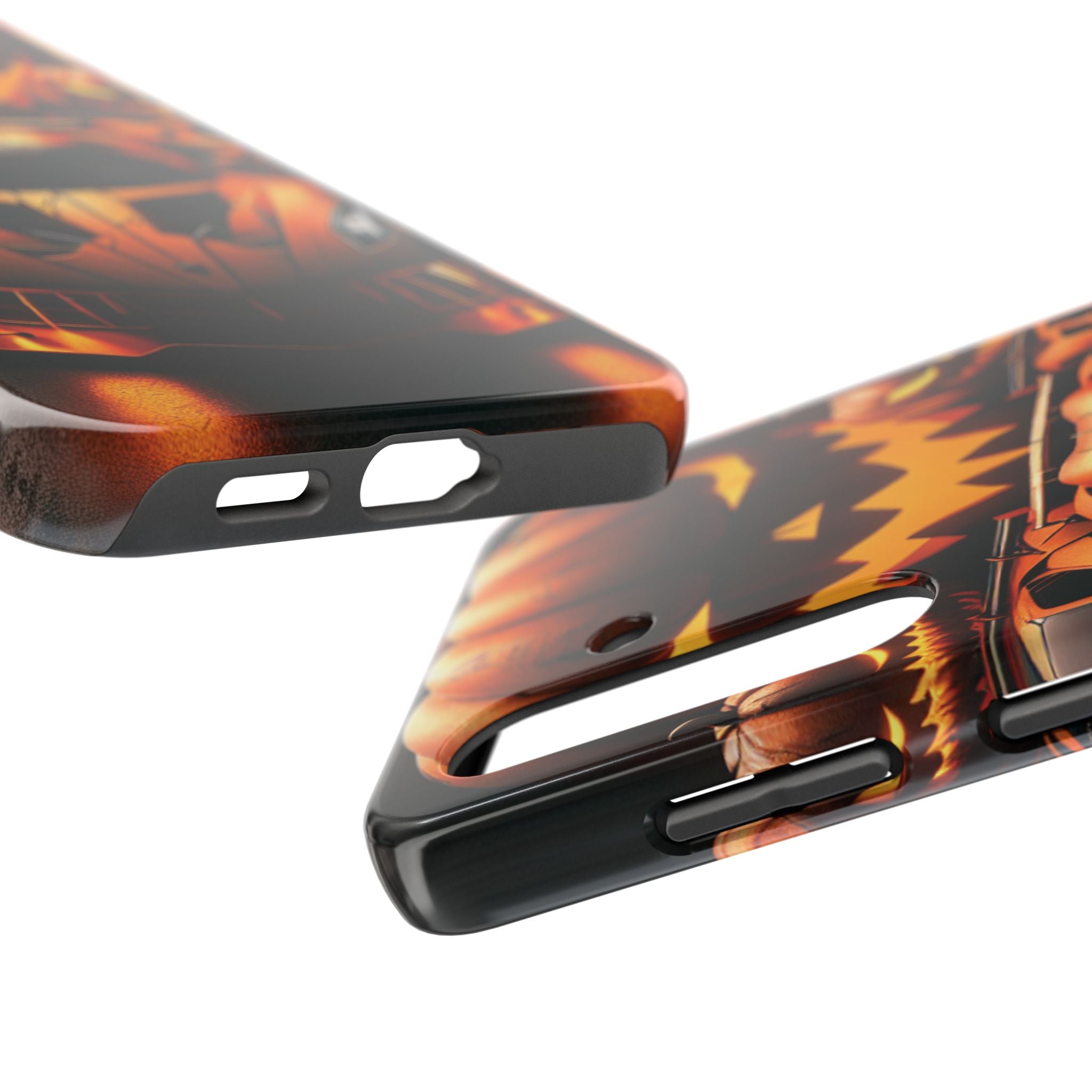 Halloween Supercar Tough Phone Case — Pumpkin Jack-O'-Lantern Design