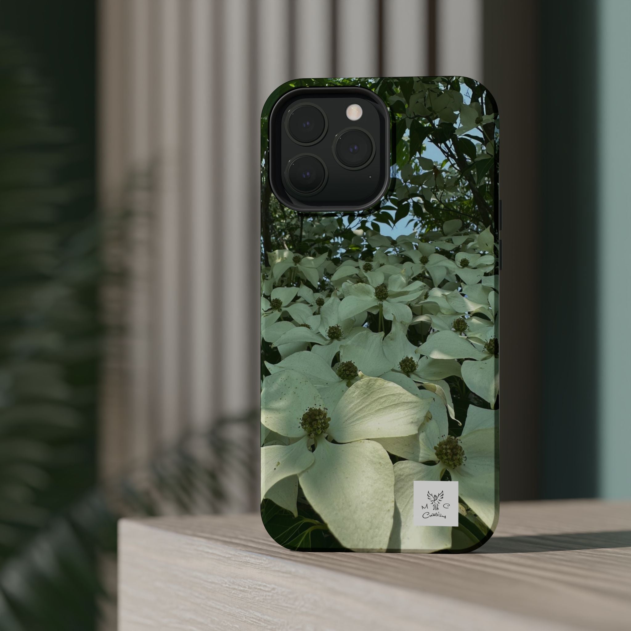 Floral Dogwood Magnetic Impact Phone Case
