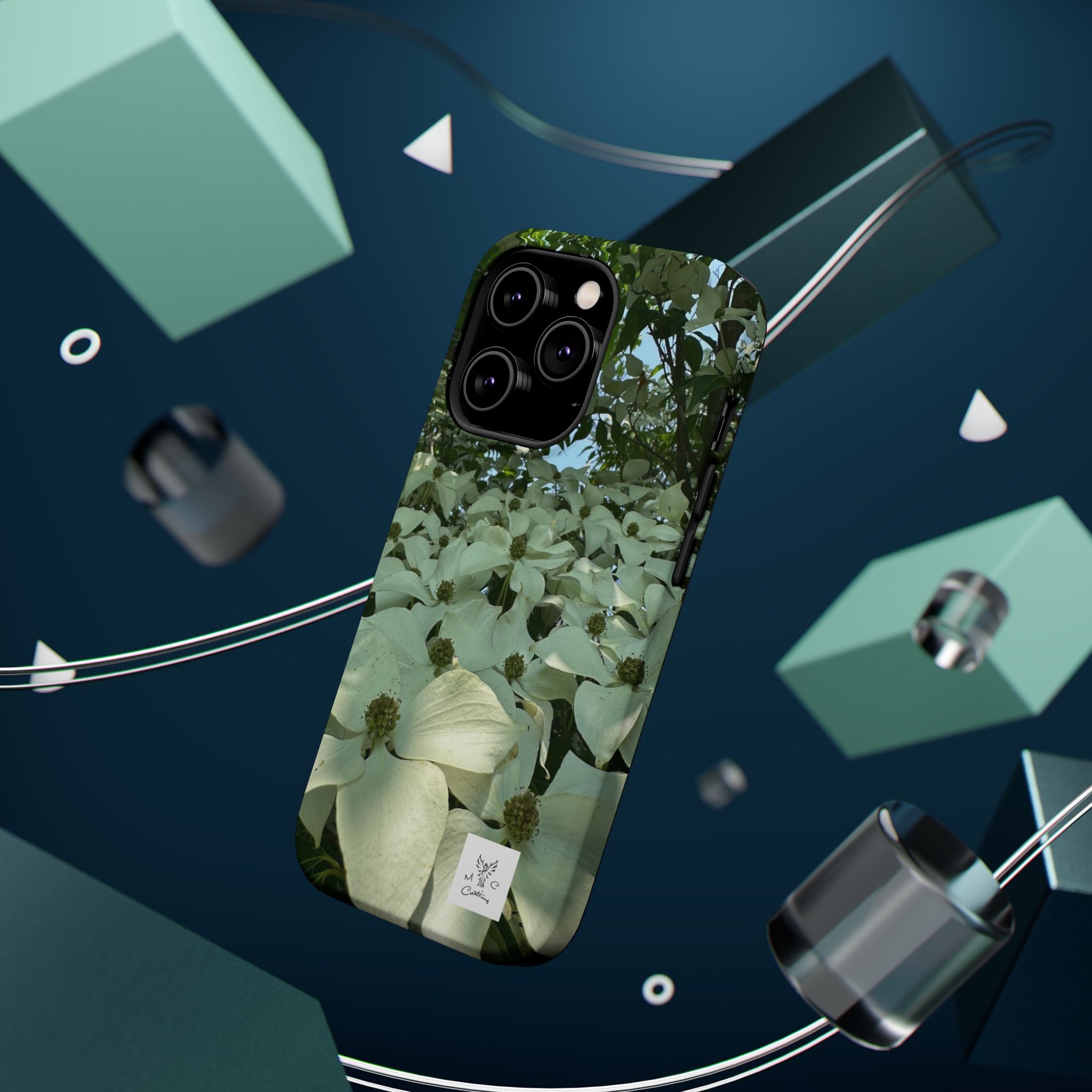 Floral Dogwood Magnetic Impact Phone Case