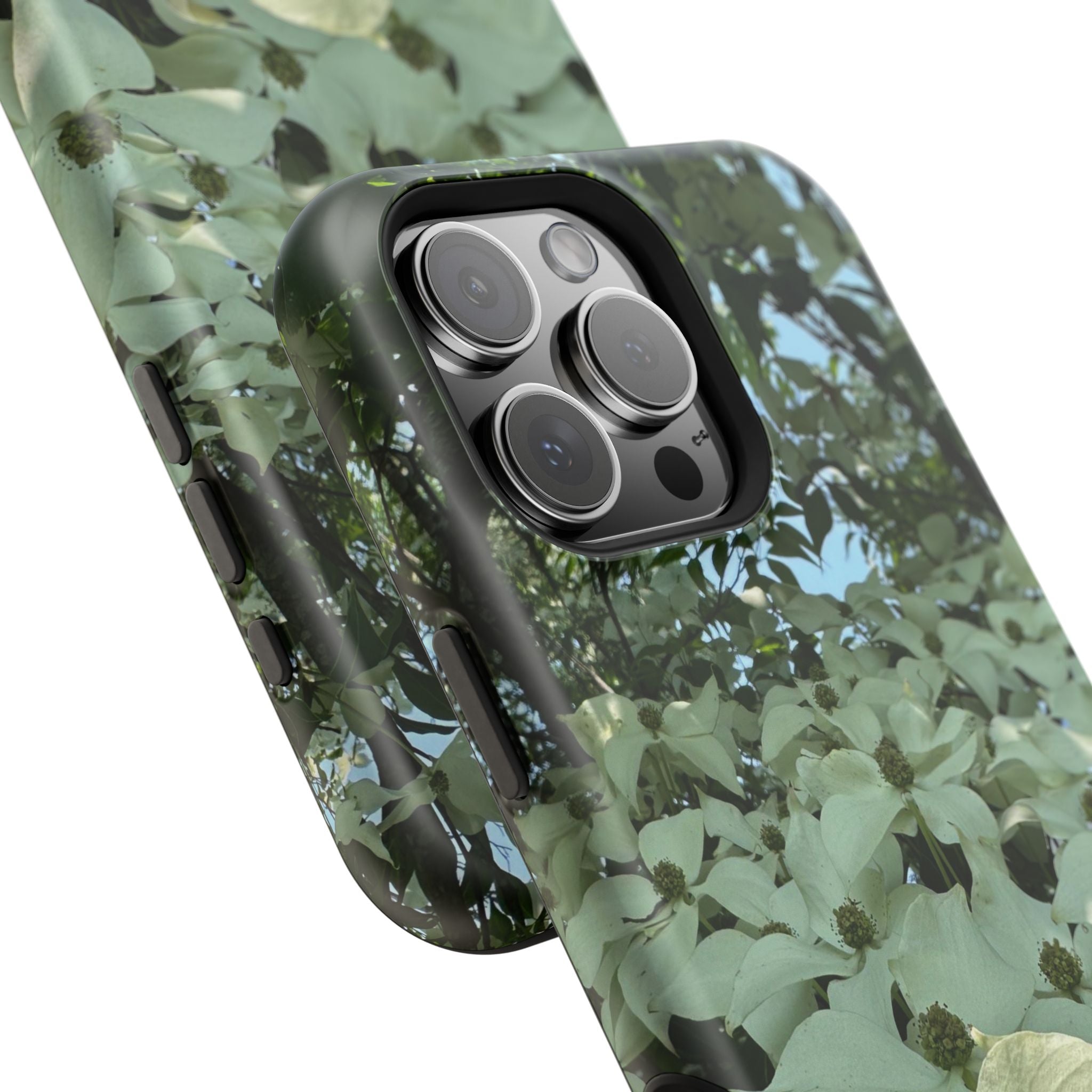 Floral Dogwood Magnetic Impact Phone Case