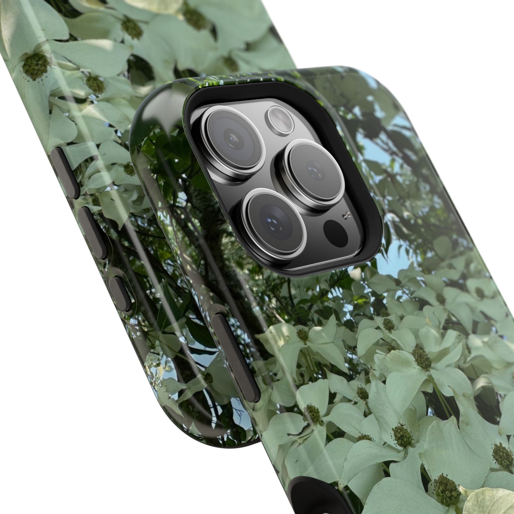 Floral Dogwood Magnetic Impact Phone Case