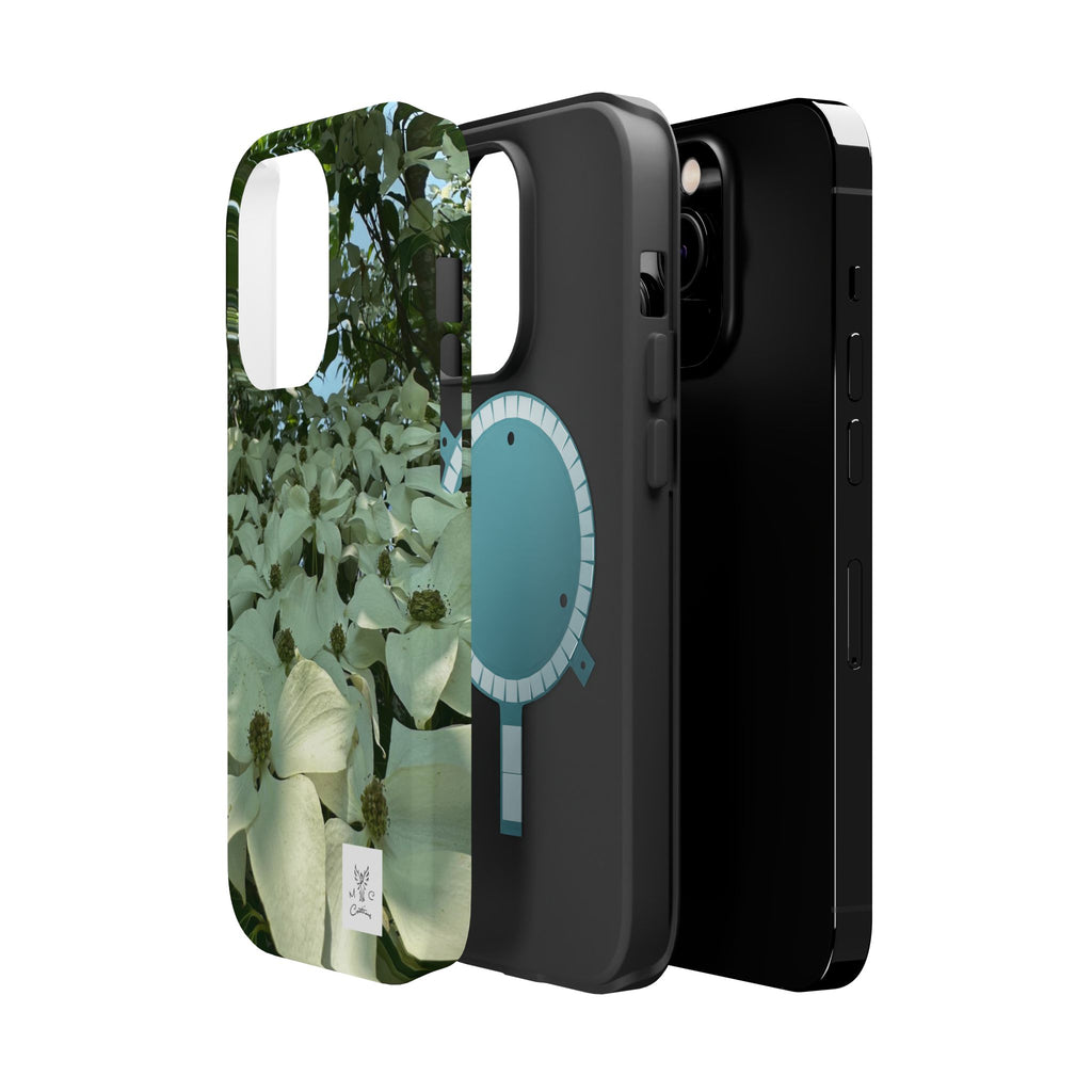 Floral Dogwood Magnetic Impact Phone Case