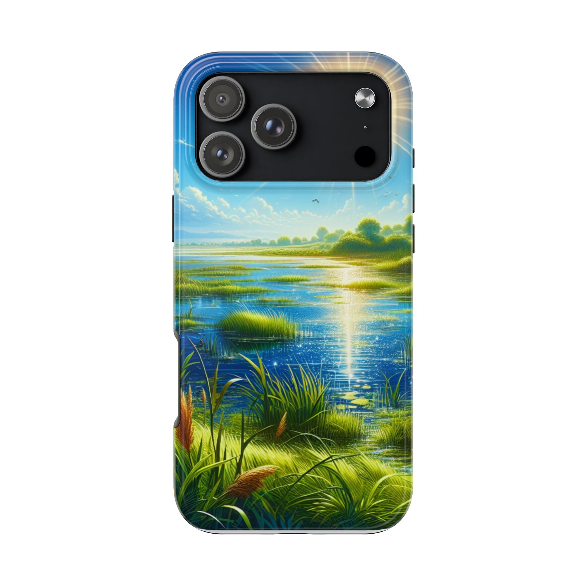 Nature-Inspired Tough Phone Cases - Vibrant Landscape Design, Eco-Friendly Protective Cover, Gift for Nature Lovers, Spring Decor, [...]