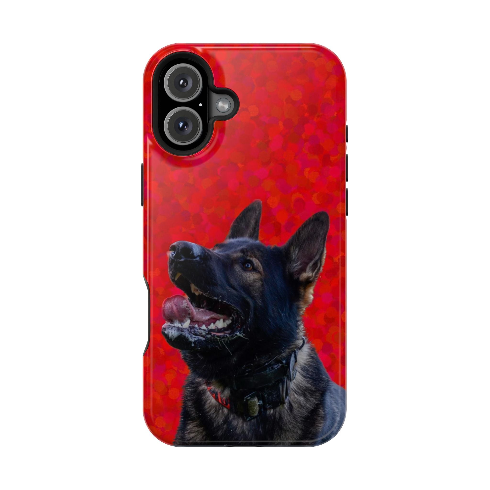 German Shepherd Portrait Magnetic Impact-Resistant Phone Case