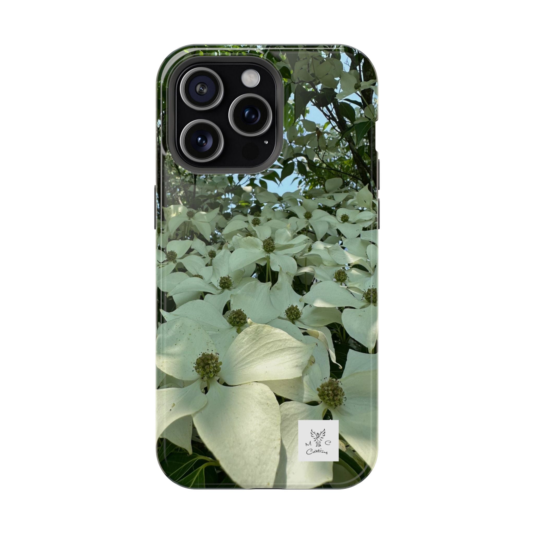 Floral Dogwood Magnetic Impact Phone Case